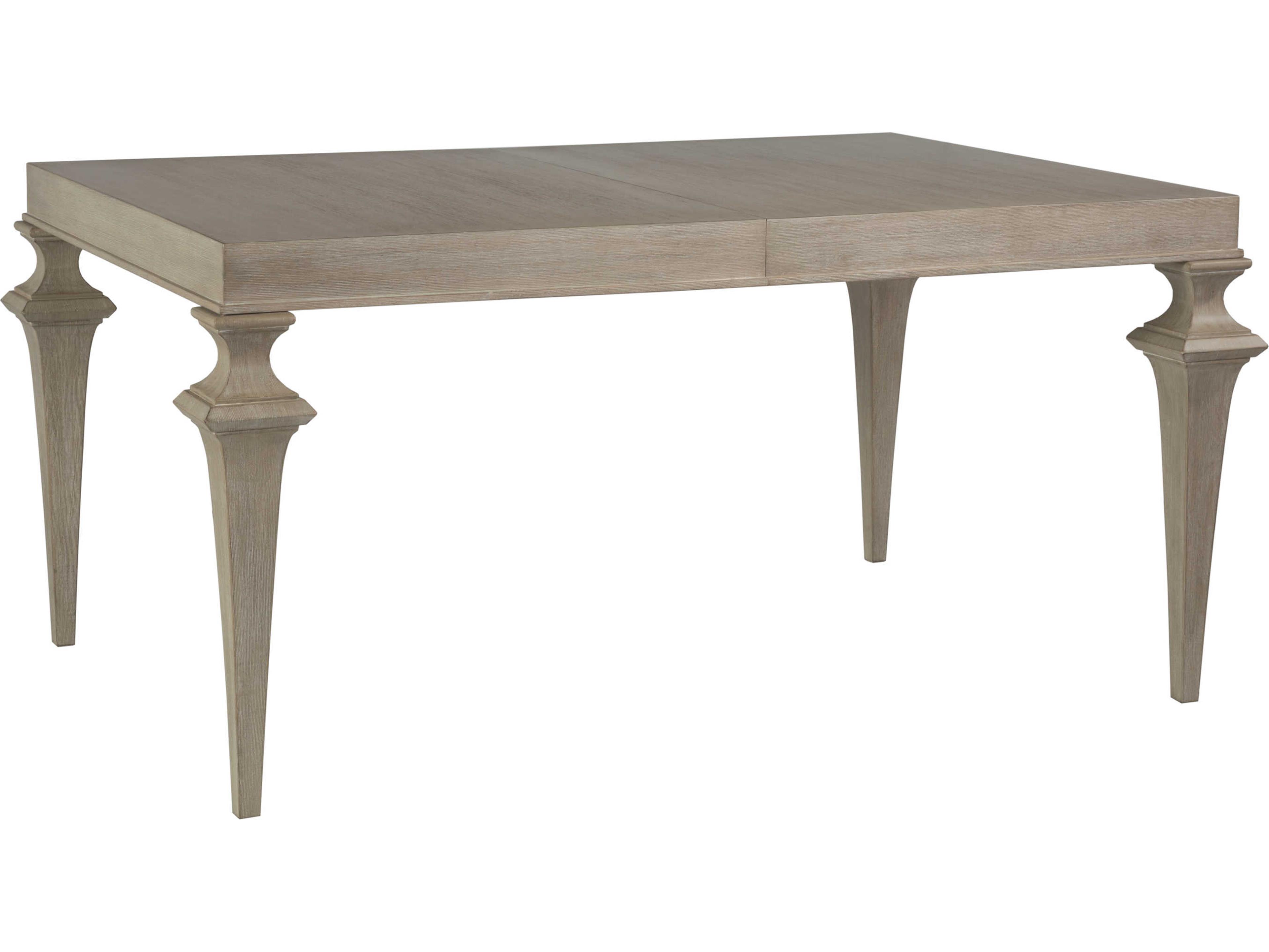 Cohesion Program Brussels Extendable Rectangular Wood Bianco Dining Table