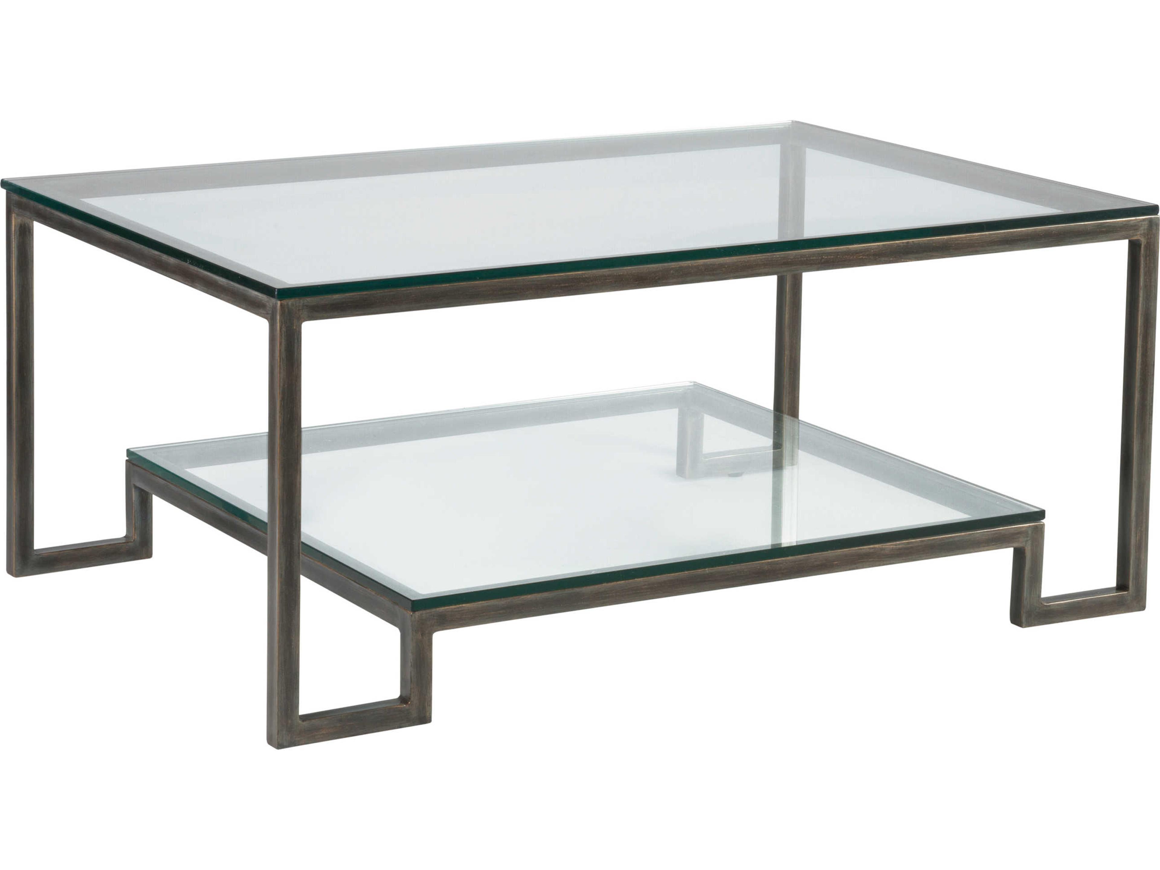 Metal Designs Bonaire Rectangular Glass Cocktail Table