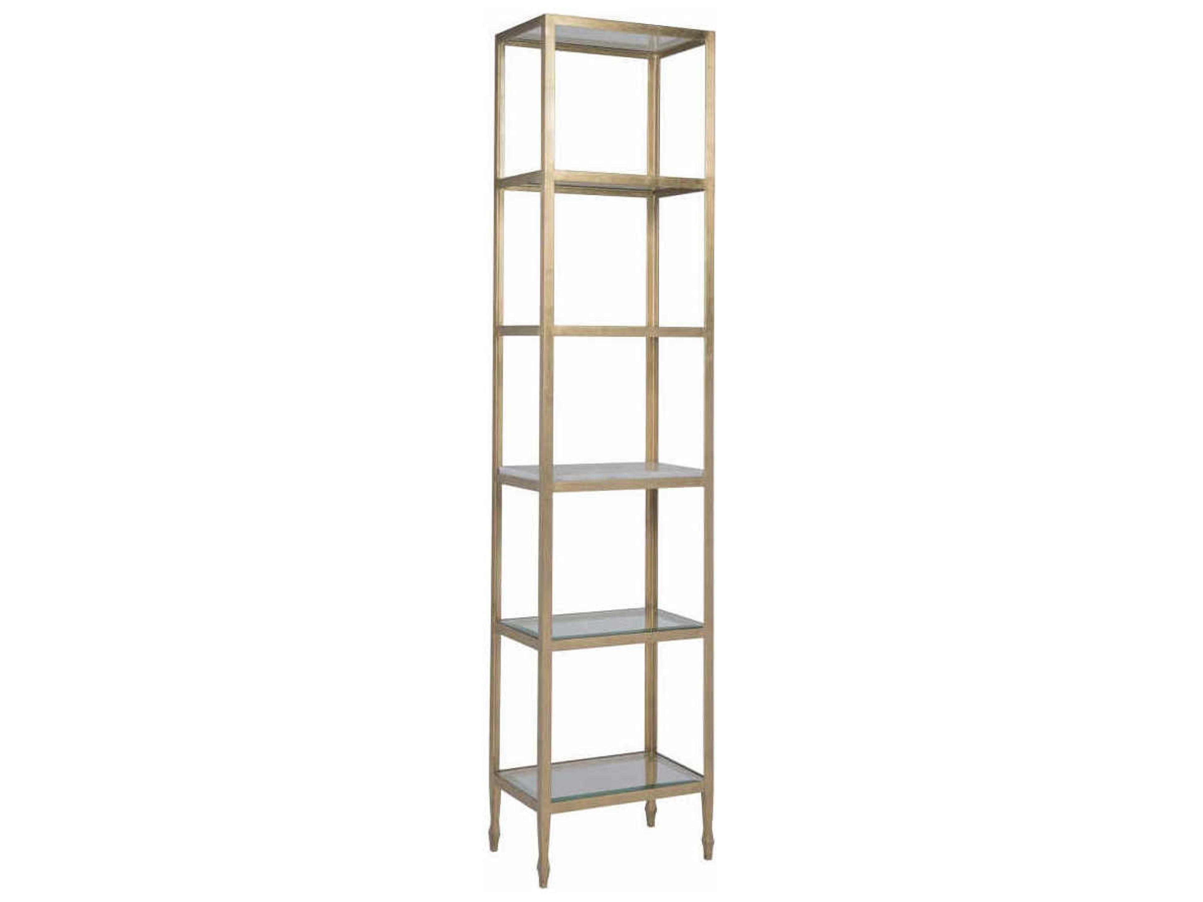Signature Designs Sashay Gold Slim Etagere