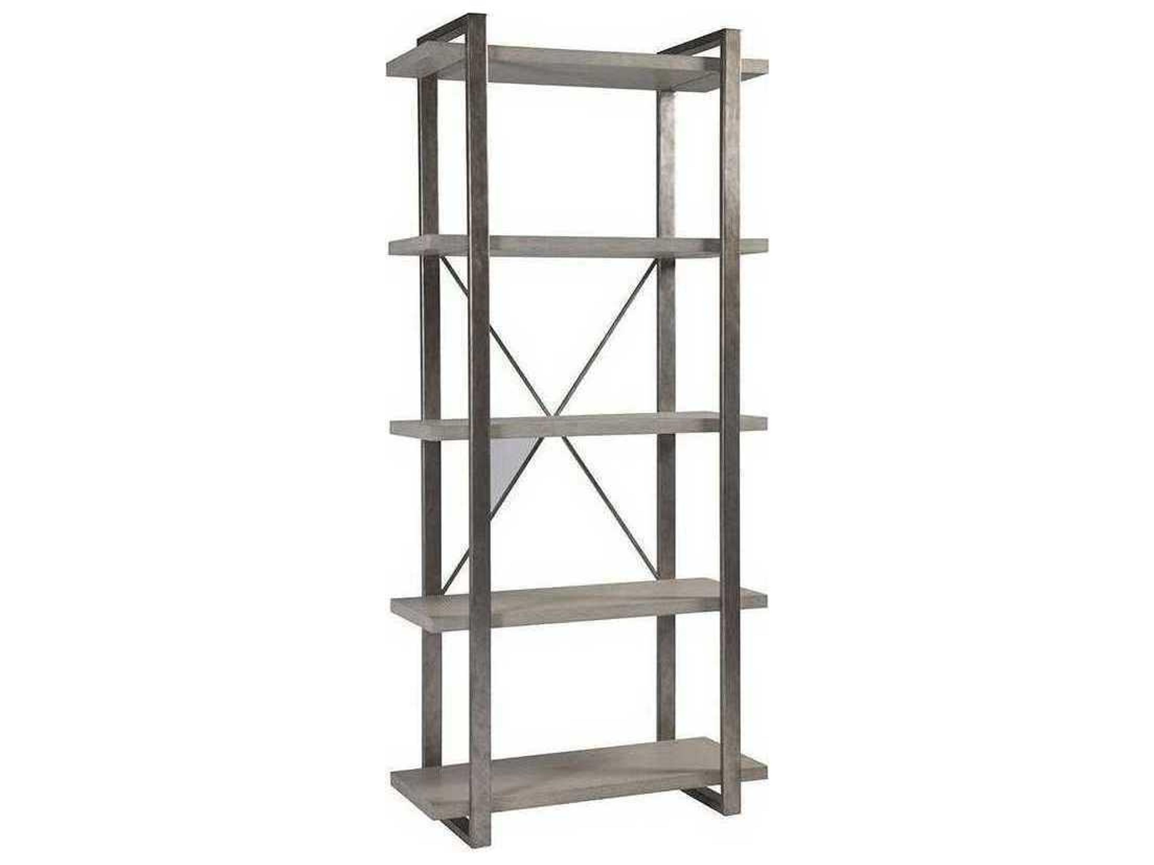 Soiree Light Gray Etagere