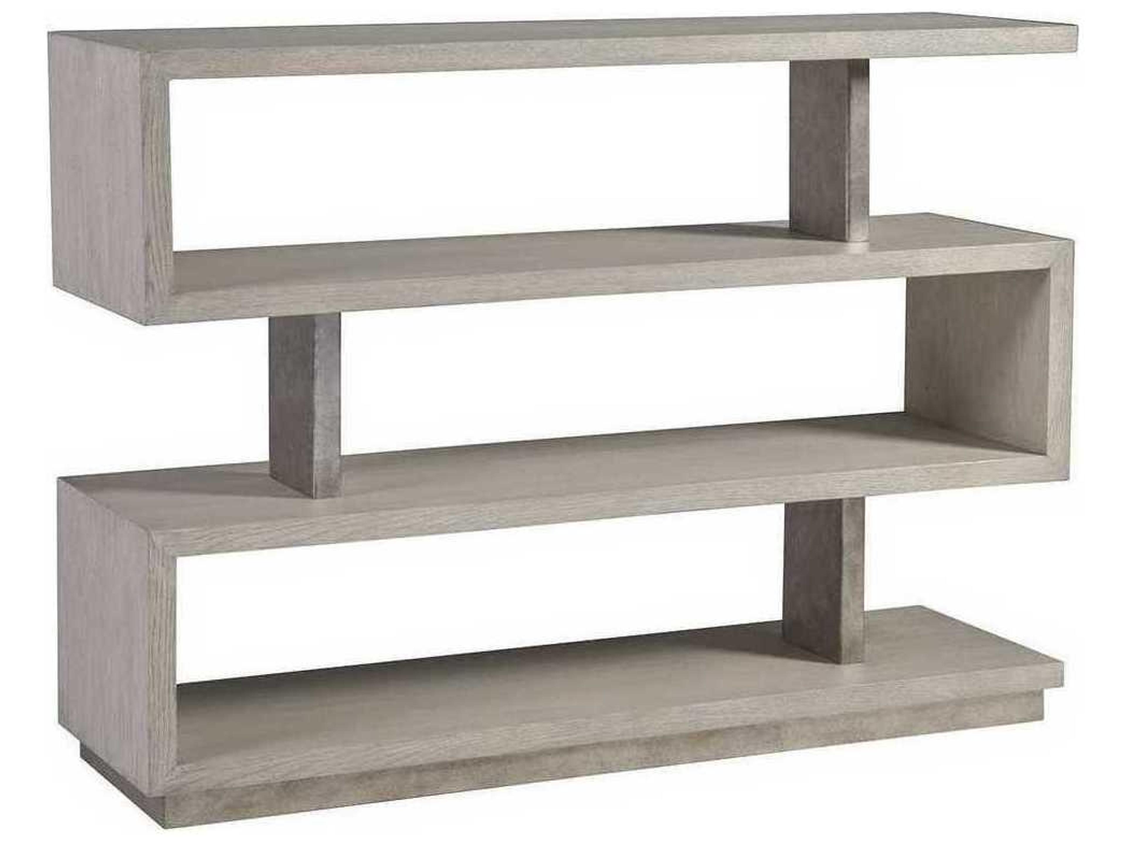 Soiree Light Gray Bookcase