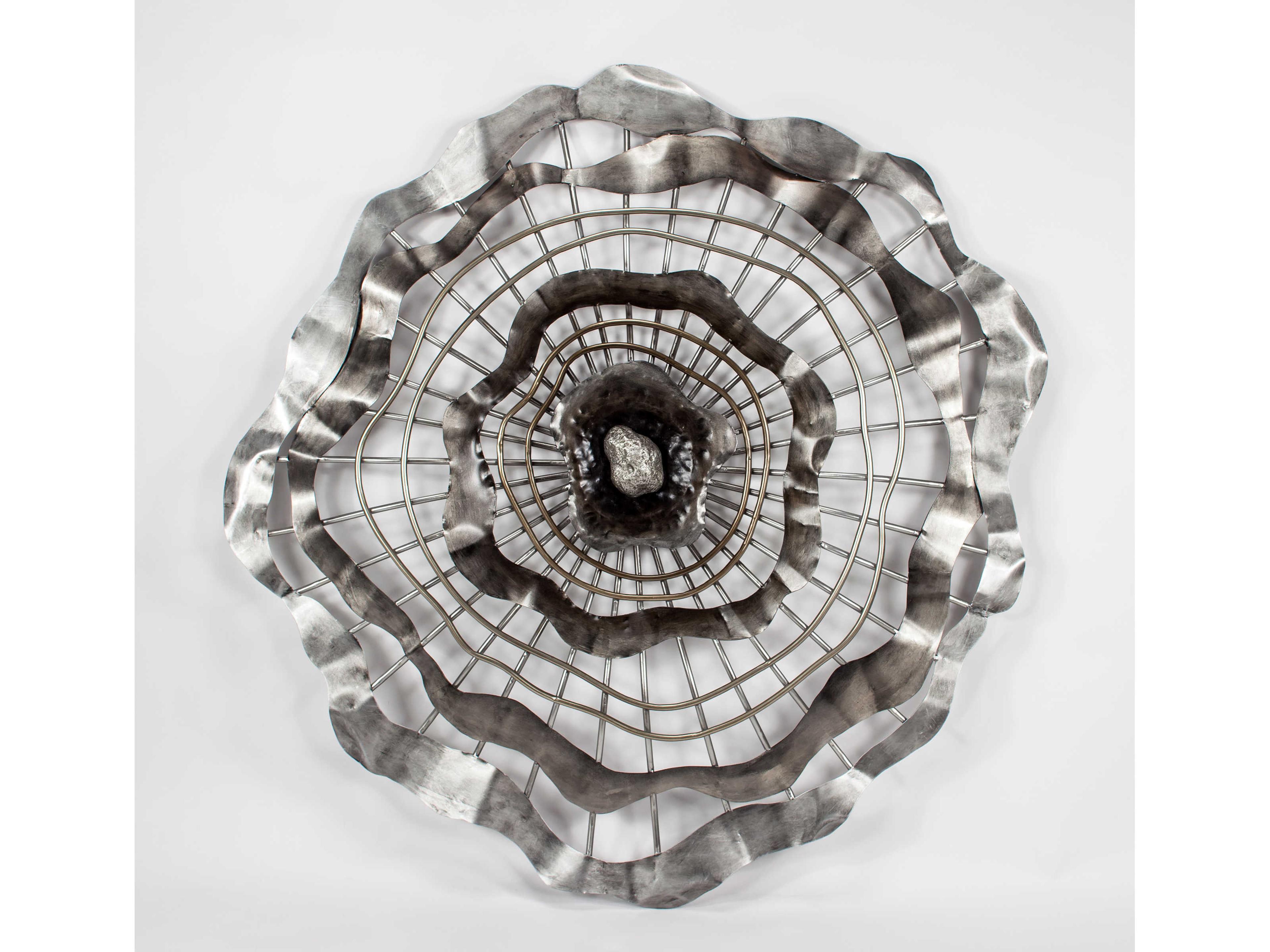 Silver Metal Wall Art