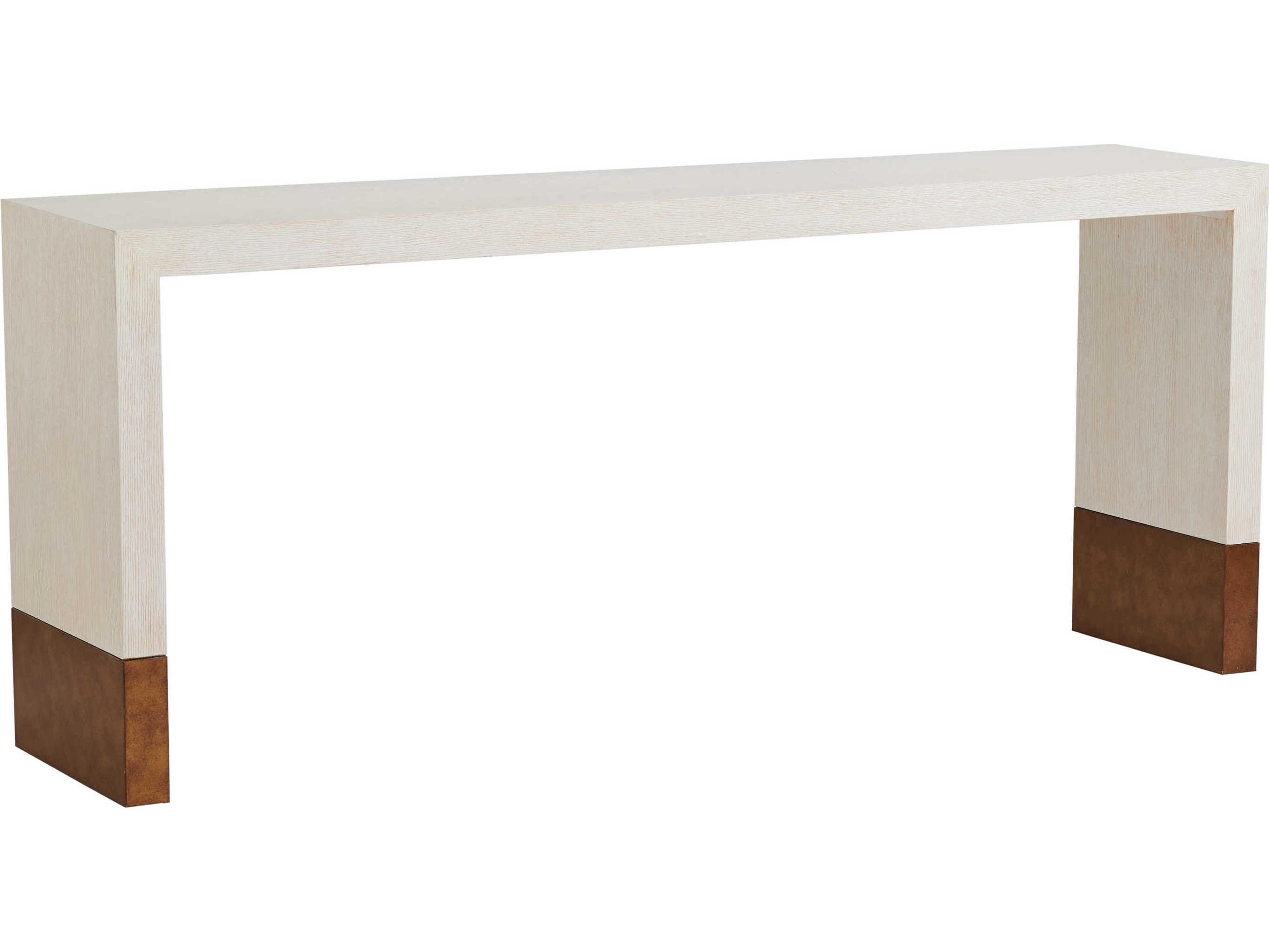 Carmel Spindrift Rectangular Wood Console Table