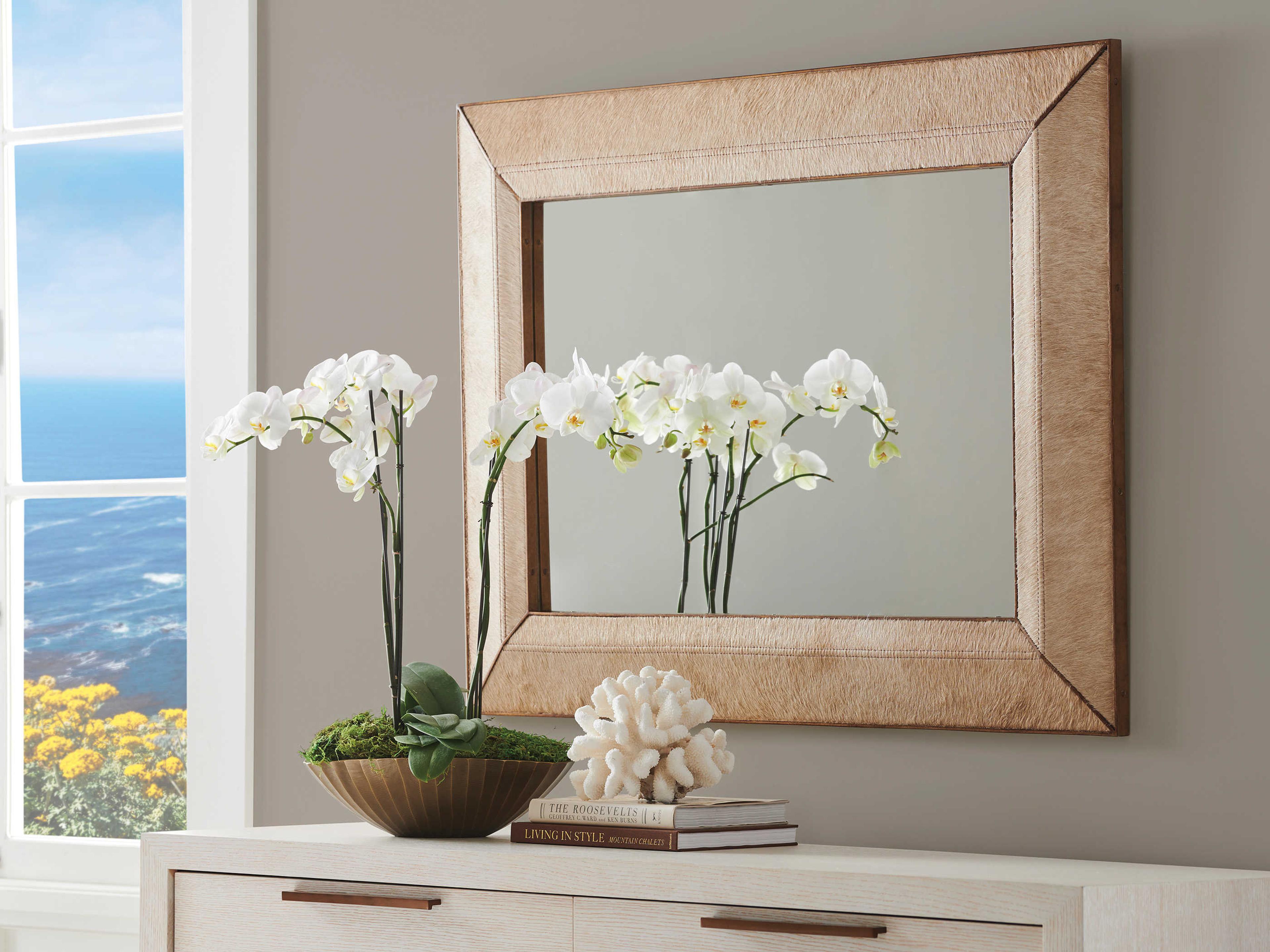 Barclay Butera Carmel Asilomar Rectangular Wall Mirror