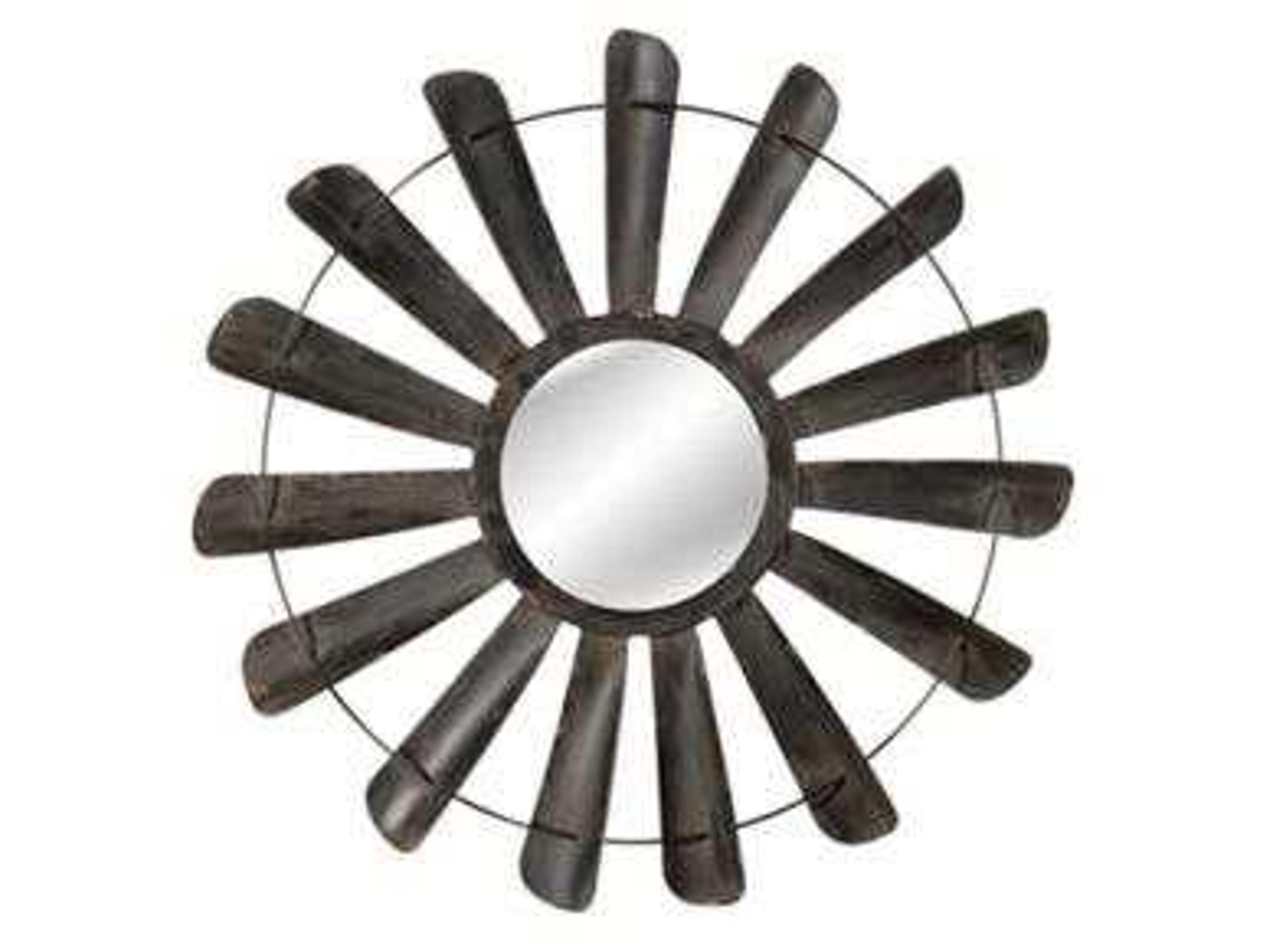 Belgian Modern Nolan Round Wall Mirror