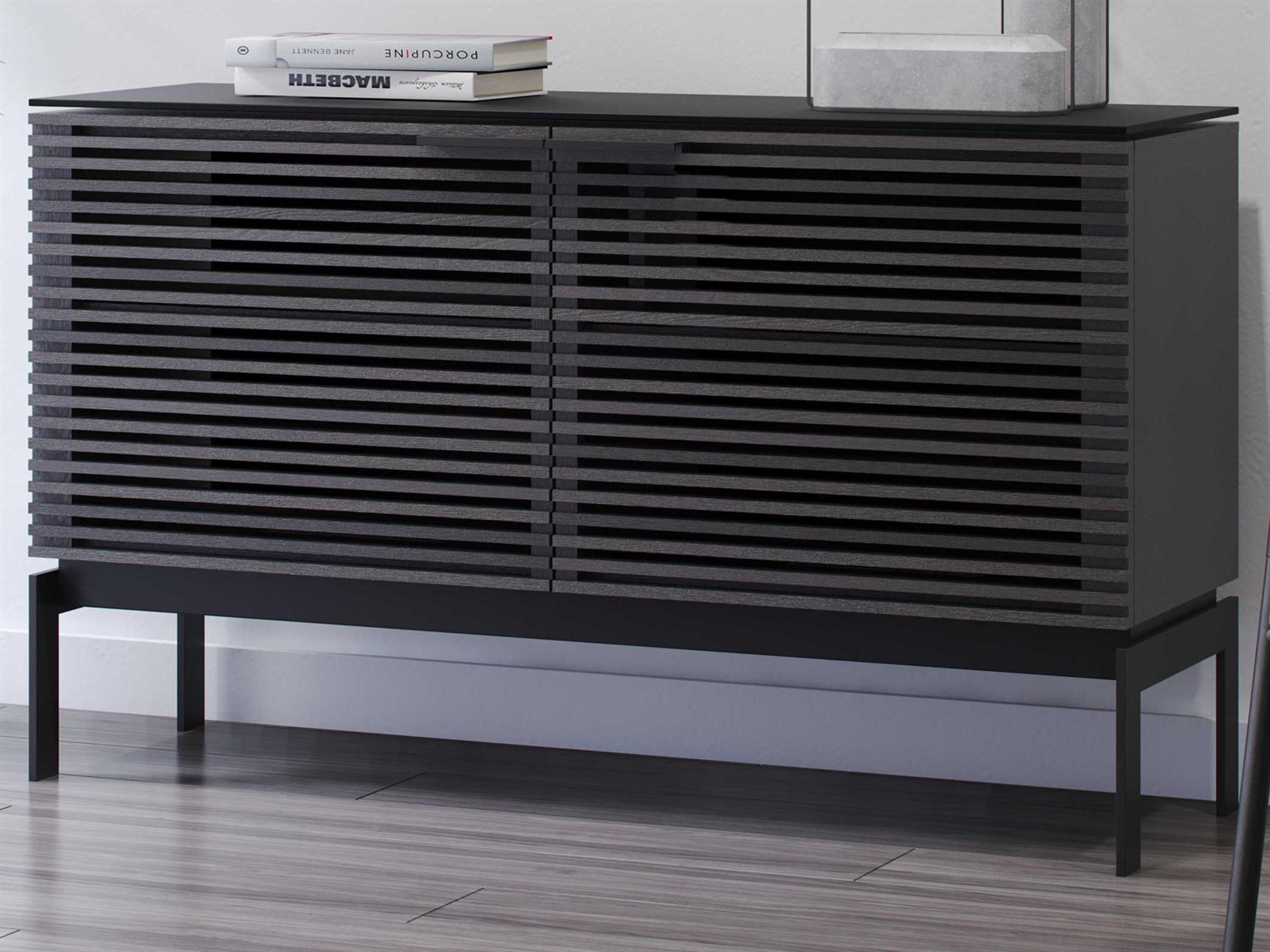 BDI Corridor 50" Hardwood Charcoal Media Console