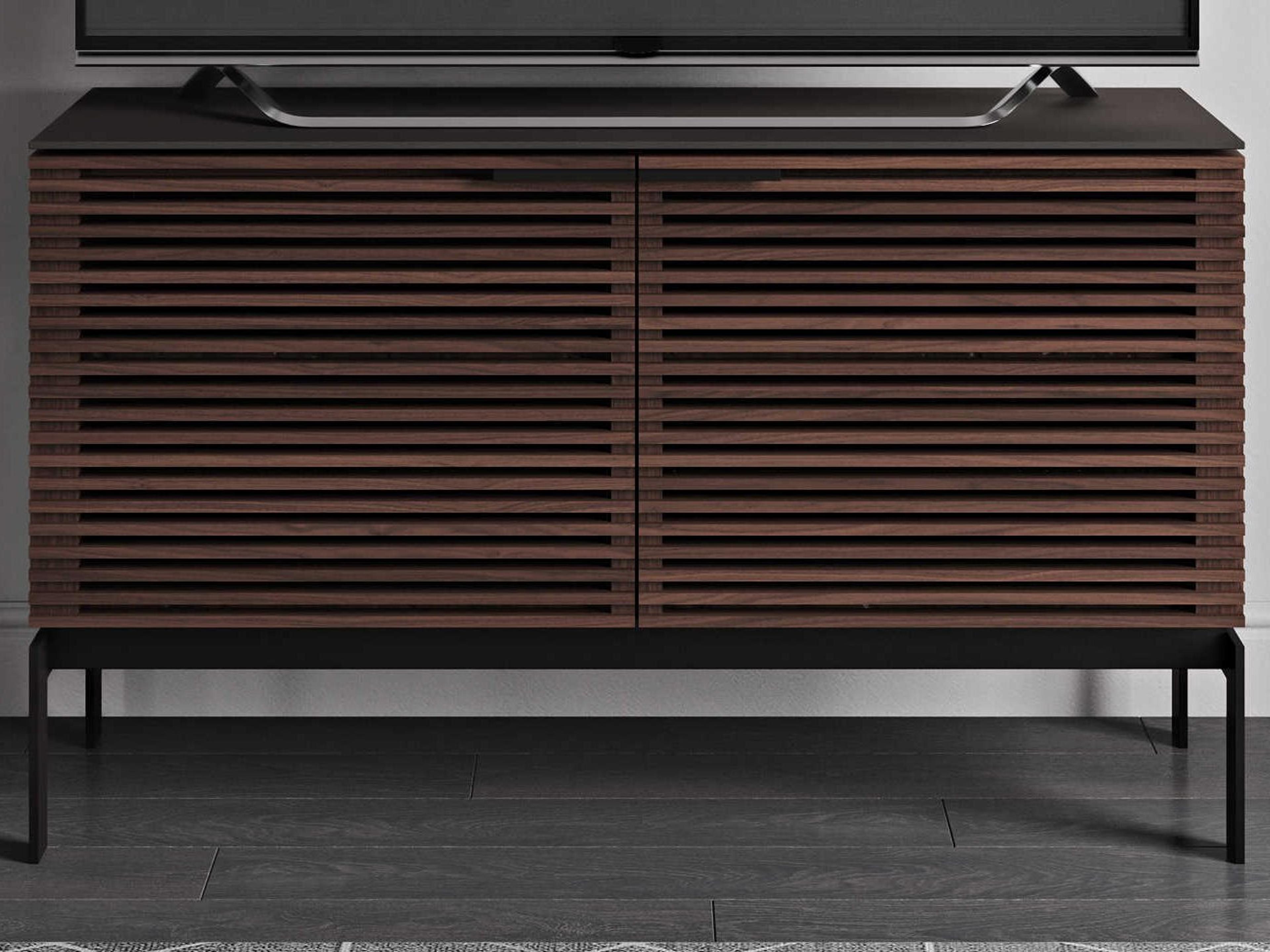 BDI Corridor 50" Hardwood Chocolate Stained Walnut Media Console