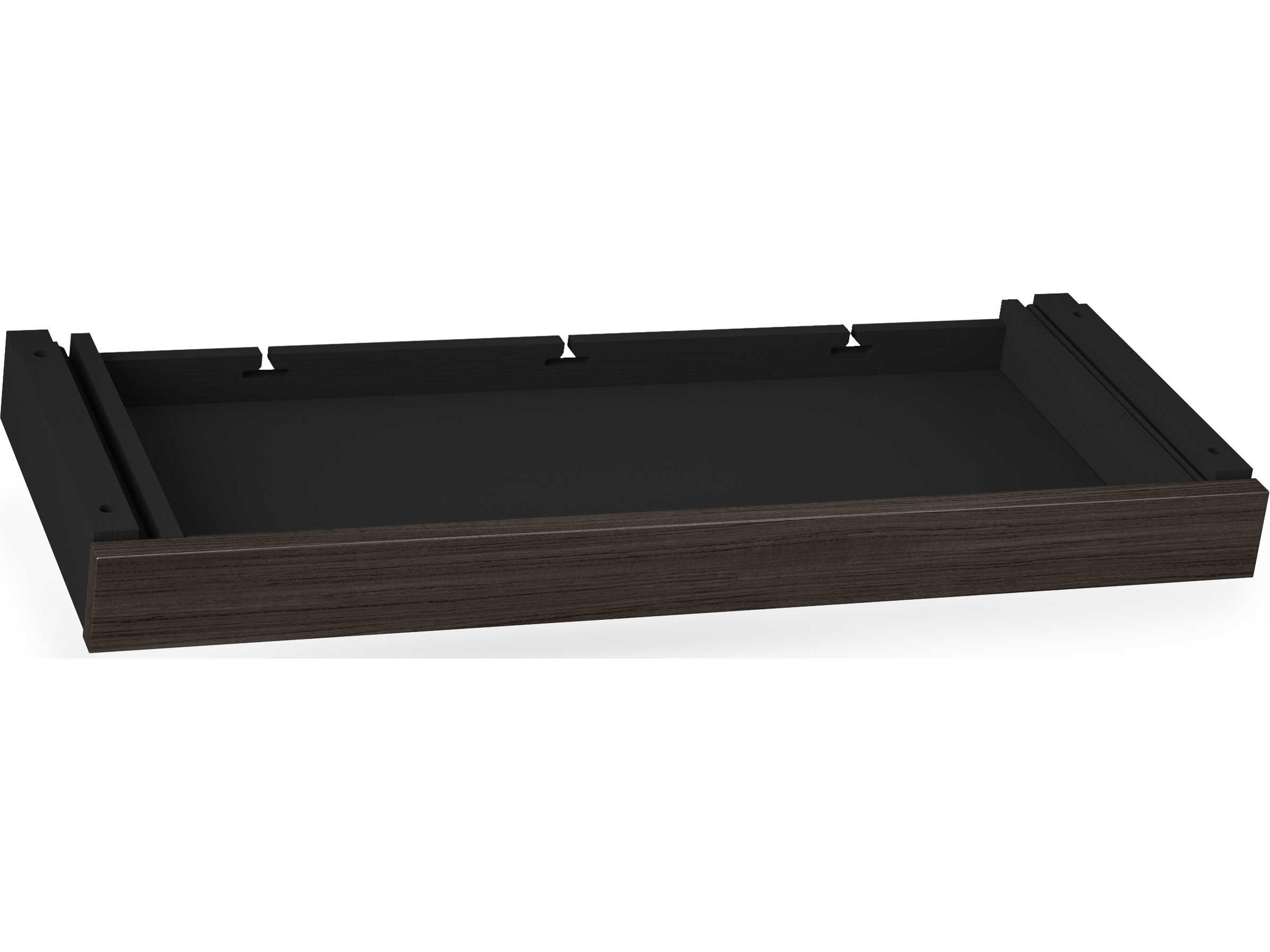 Sequel-20 Charcoal Stained Ash Lift Desk Keyboard/Storage Drawer