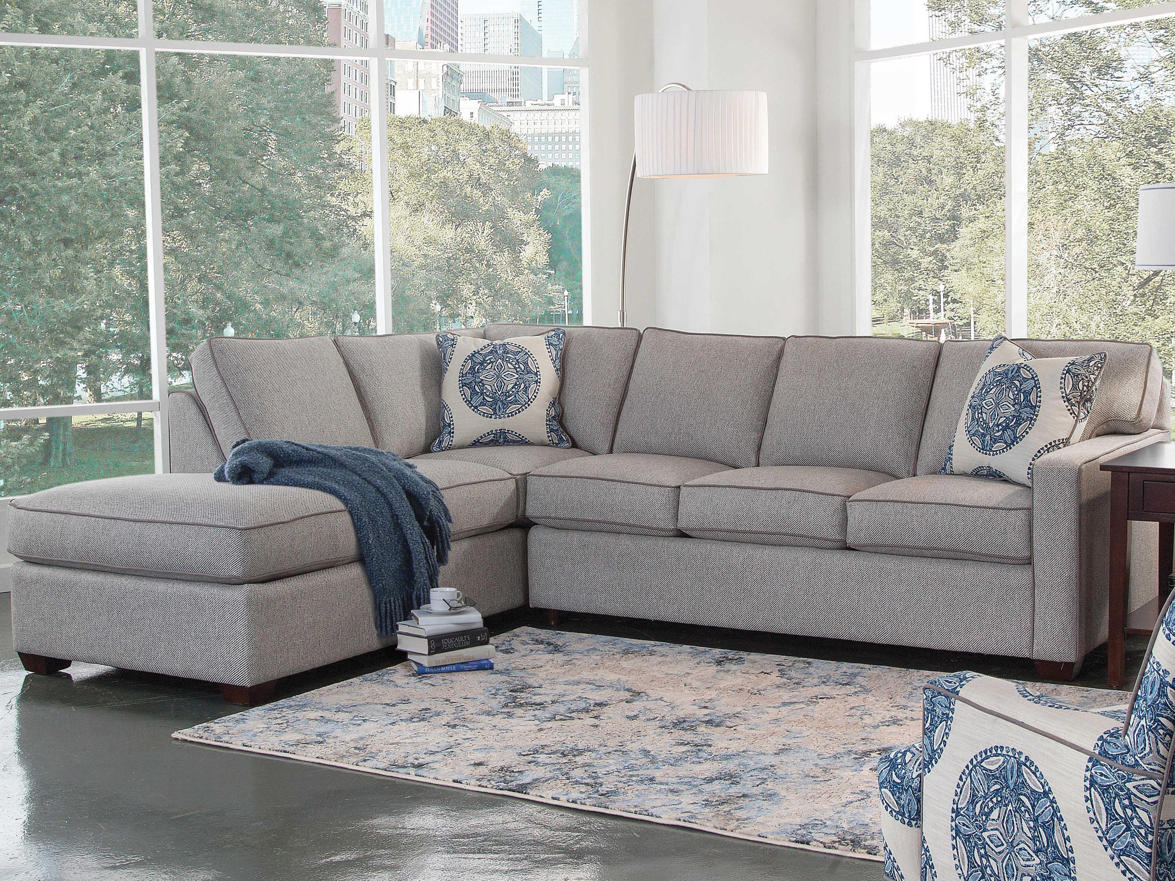 Braxton Culler Gramercy Park 2-Piece Upholstered Sectional Sofa