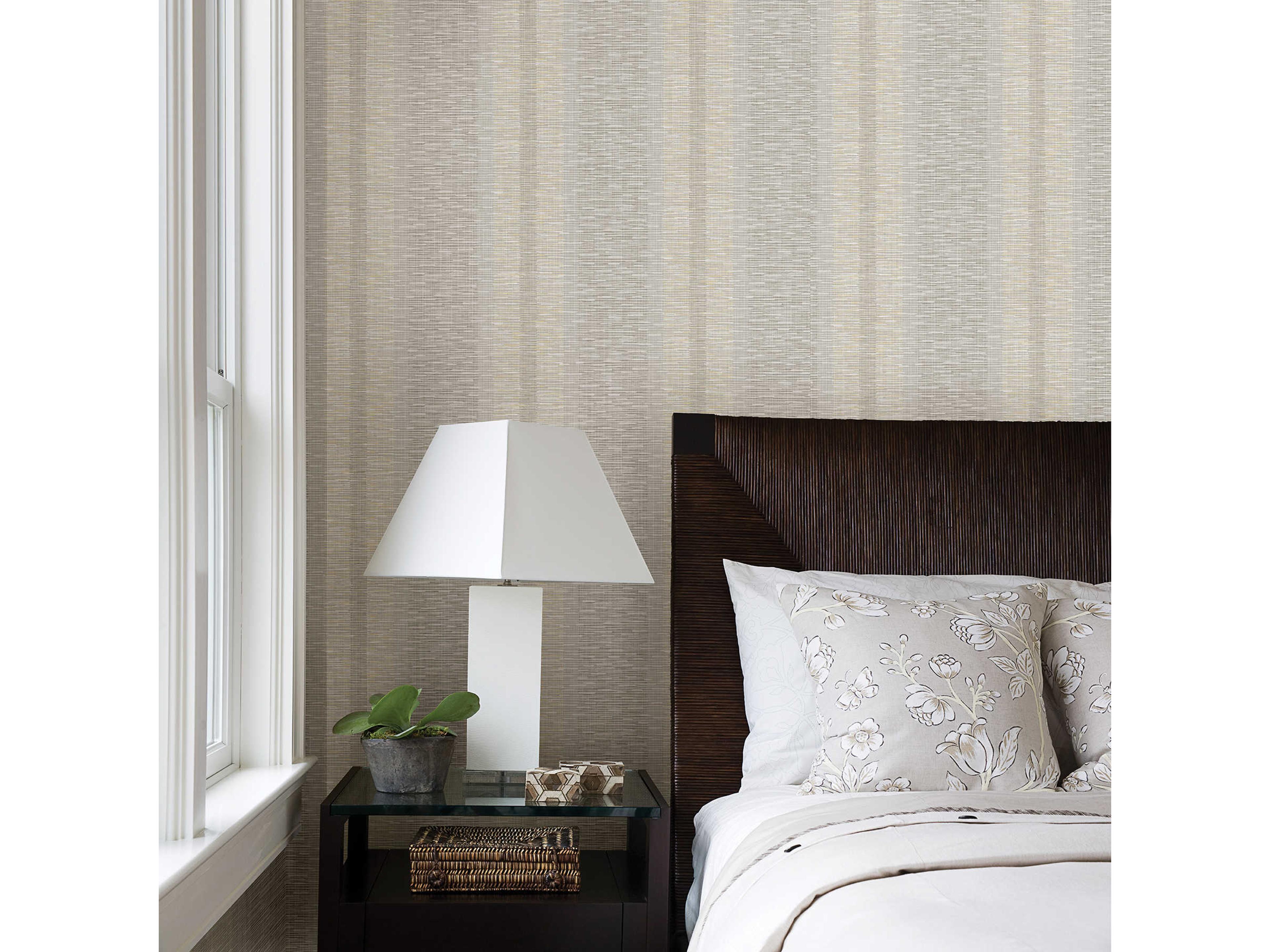 Brewster Home Fashions A-street Prints Pezula Beige Texture Stripe Wallpaper