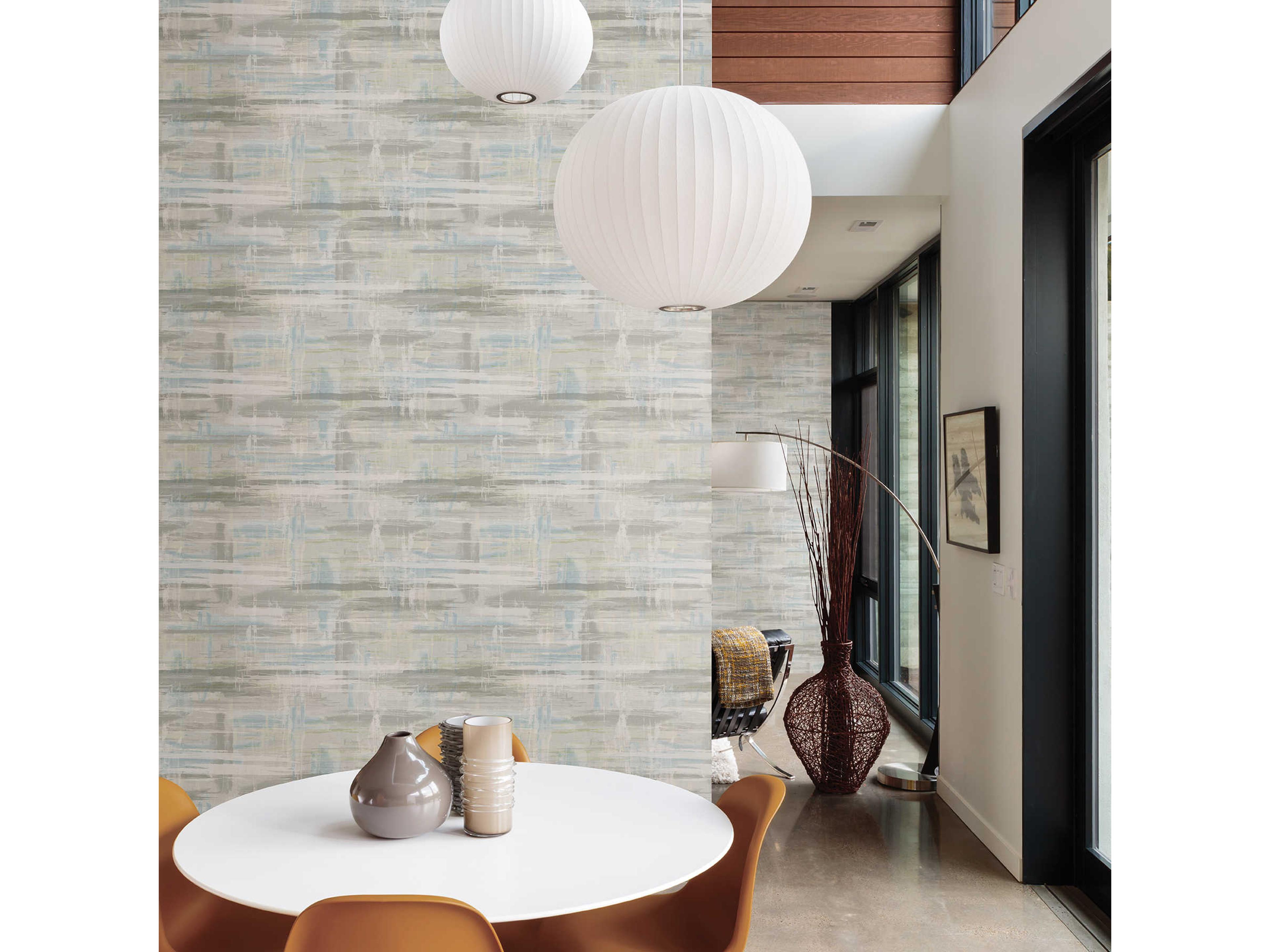 Brewster Home Fashions A-street Prints Marari Slate Distressed Texture Wallpaper