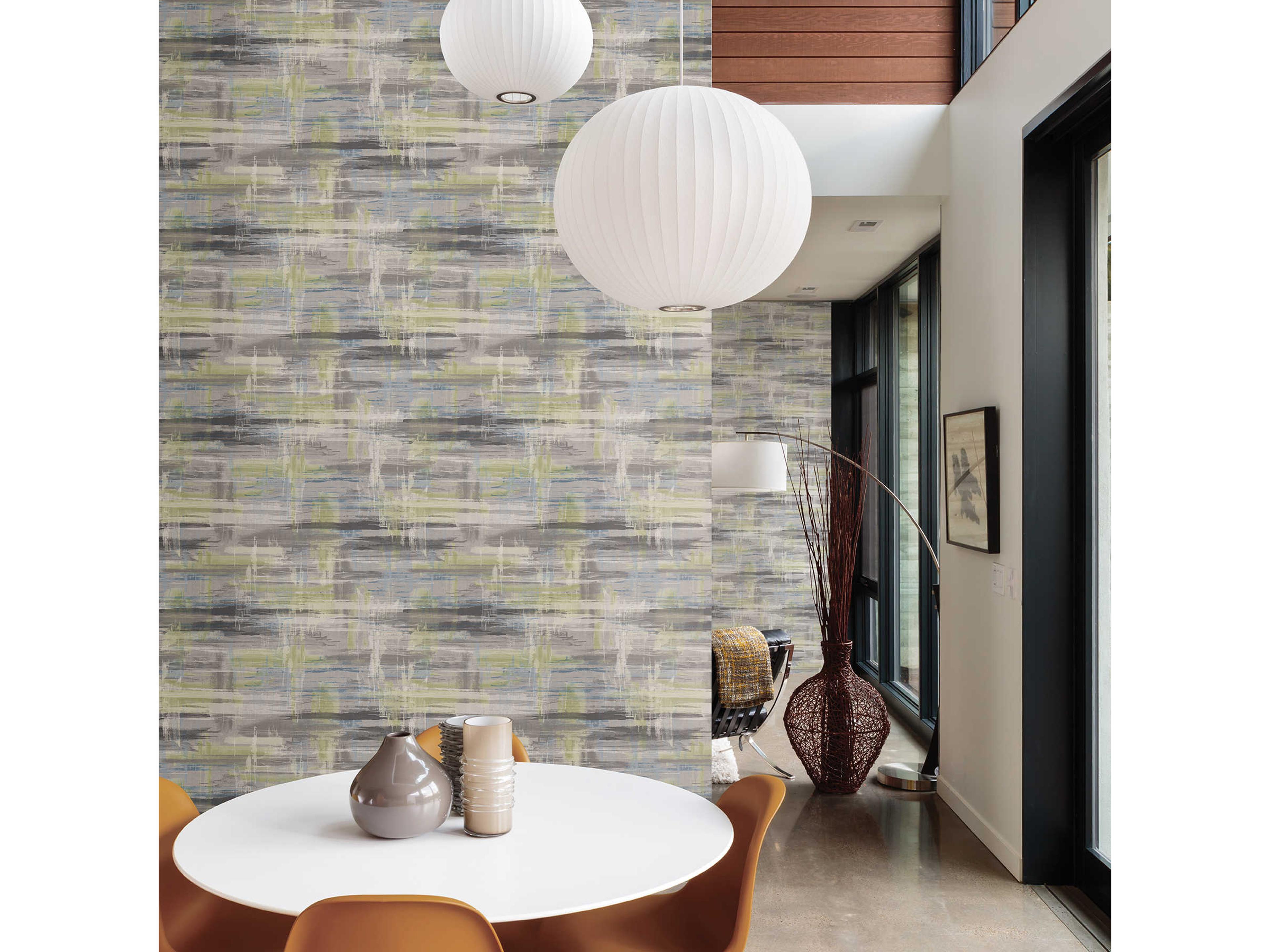 Brewster Home Fashions A-street Prints Marari Green Distressed Texture Wallpaper