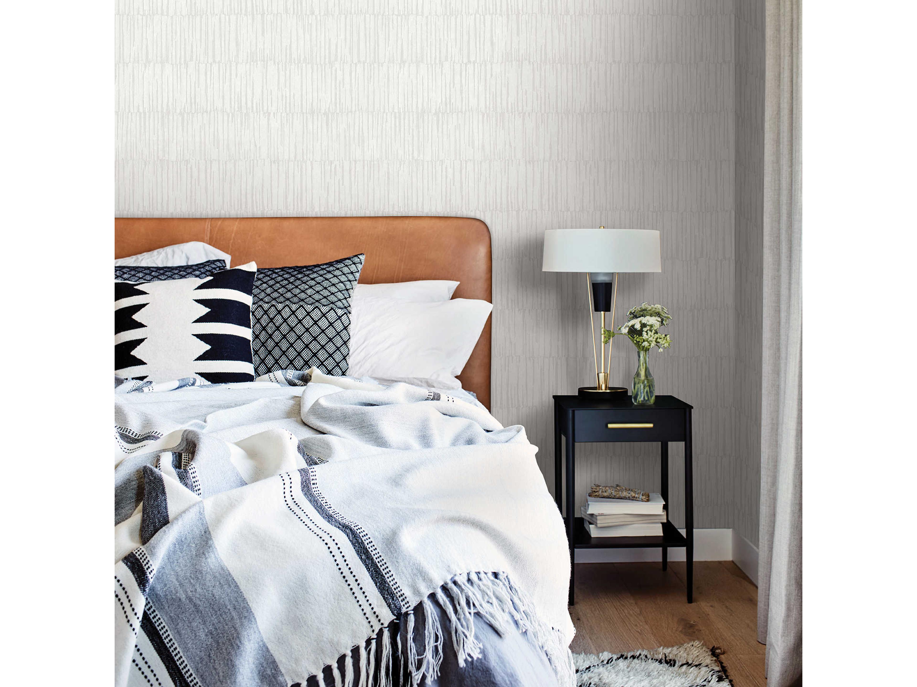 Brewster Home Fashions A-street Prints Zandari Pearl Distressed Texture Wallpaper