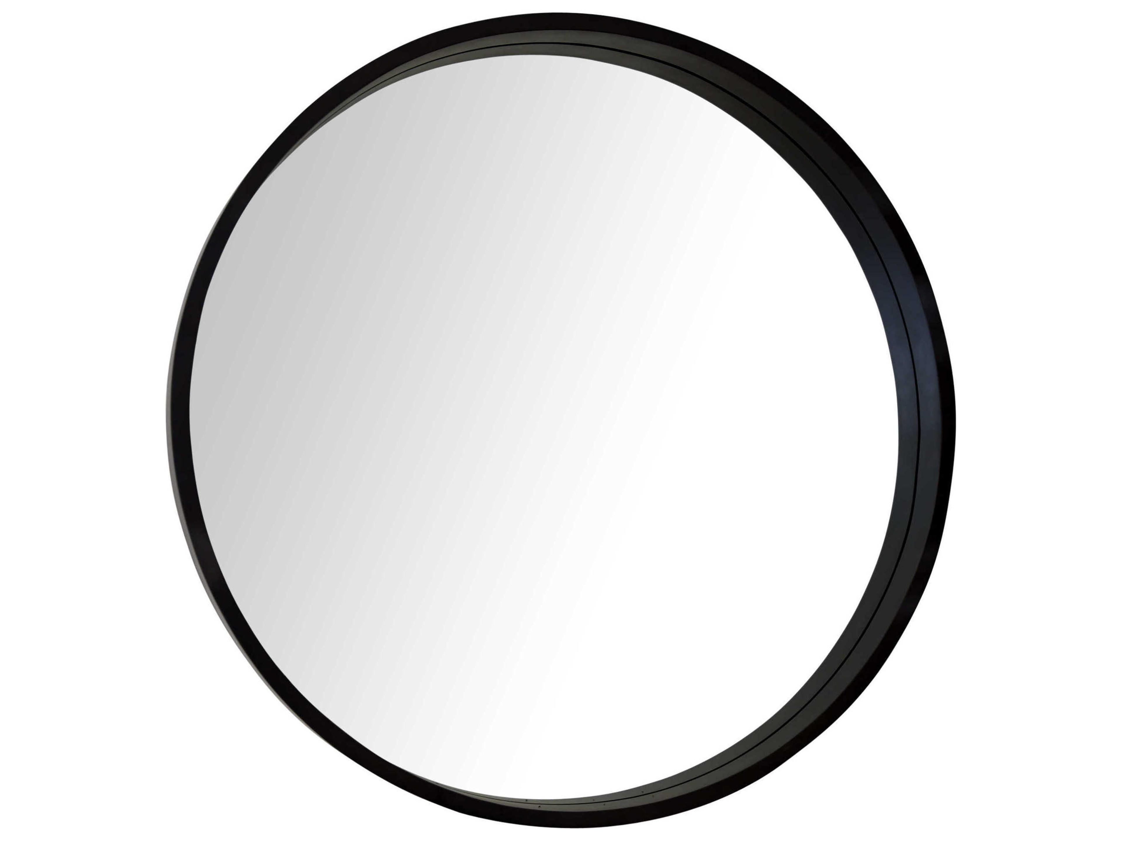Brownstone Kirby Bronze Round Wall Mirror