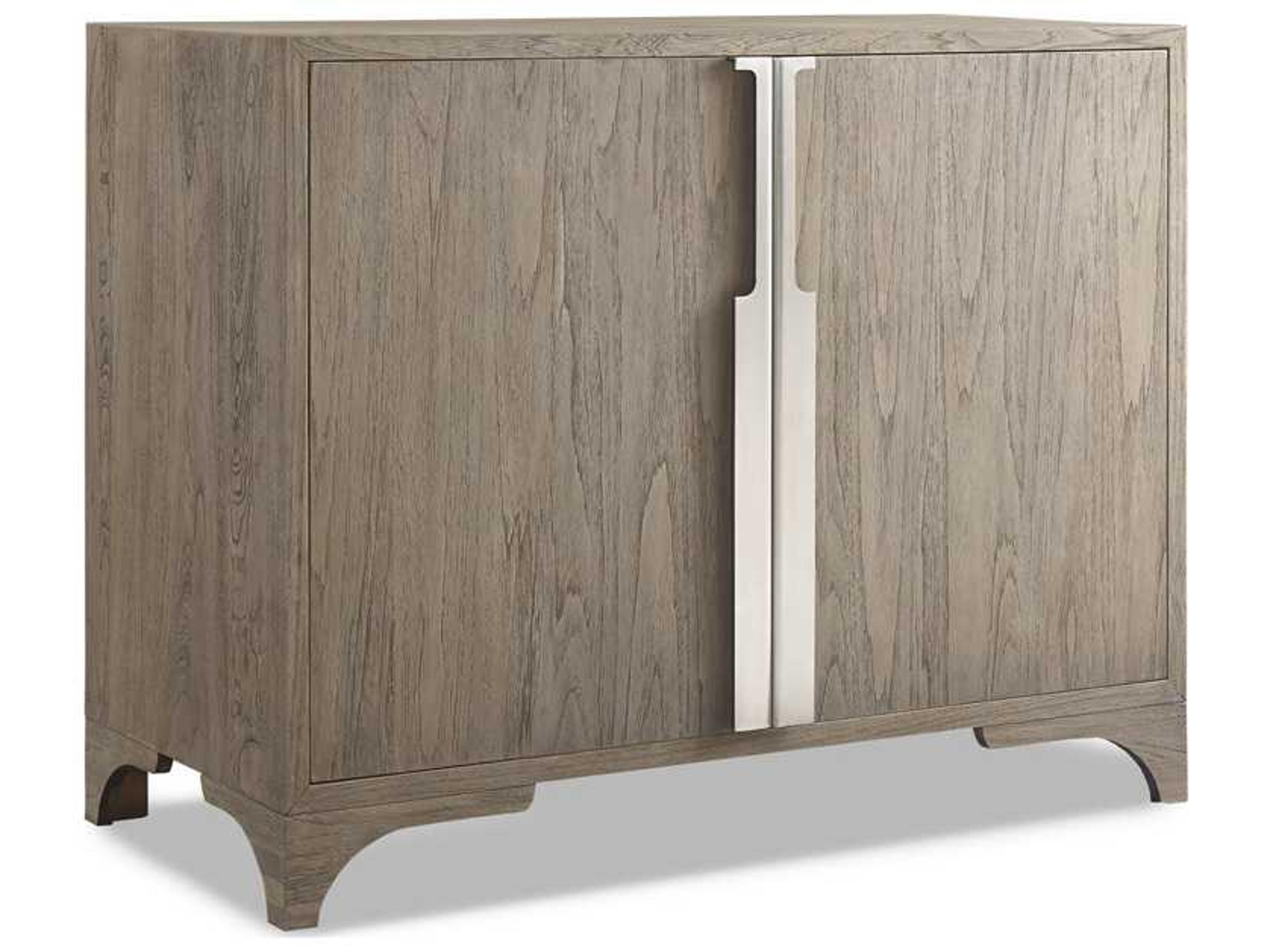 Palmer Driftwood Brown Teak Wood Accent Chest