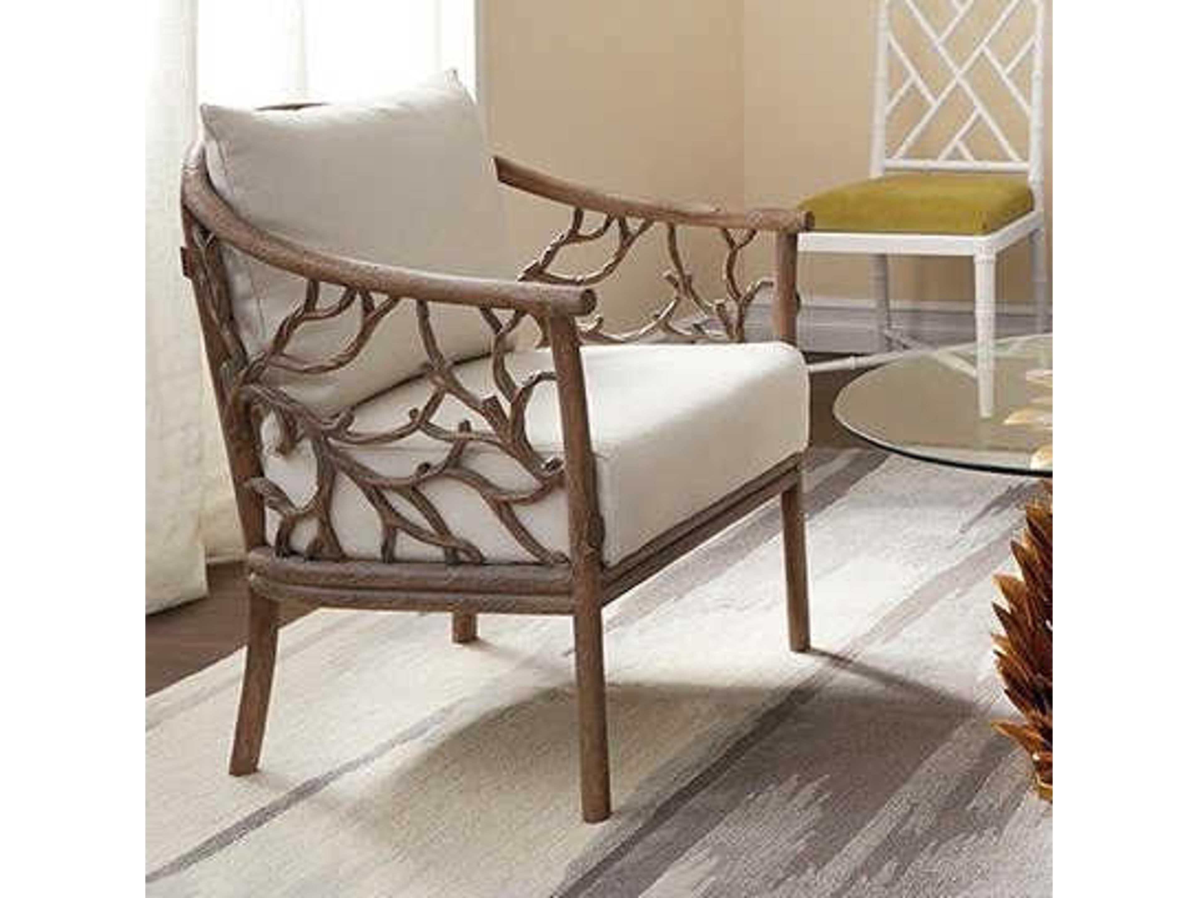 Villa & House Bosco Beige Fabric Accent Chair