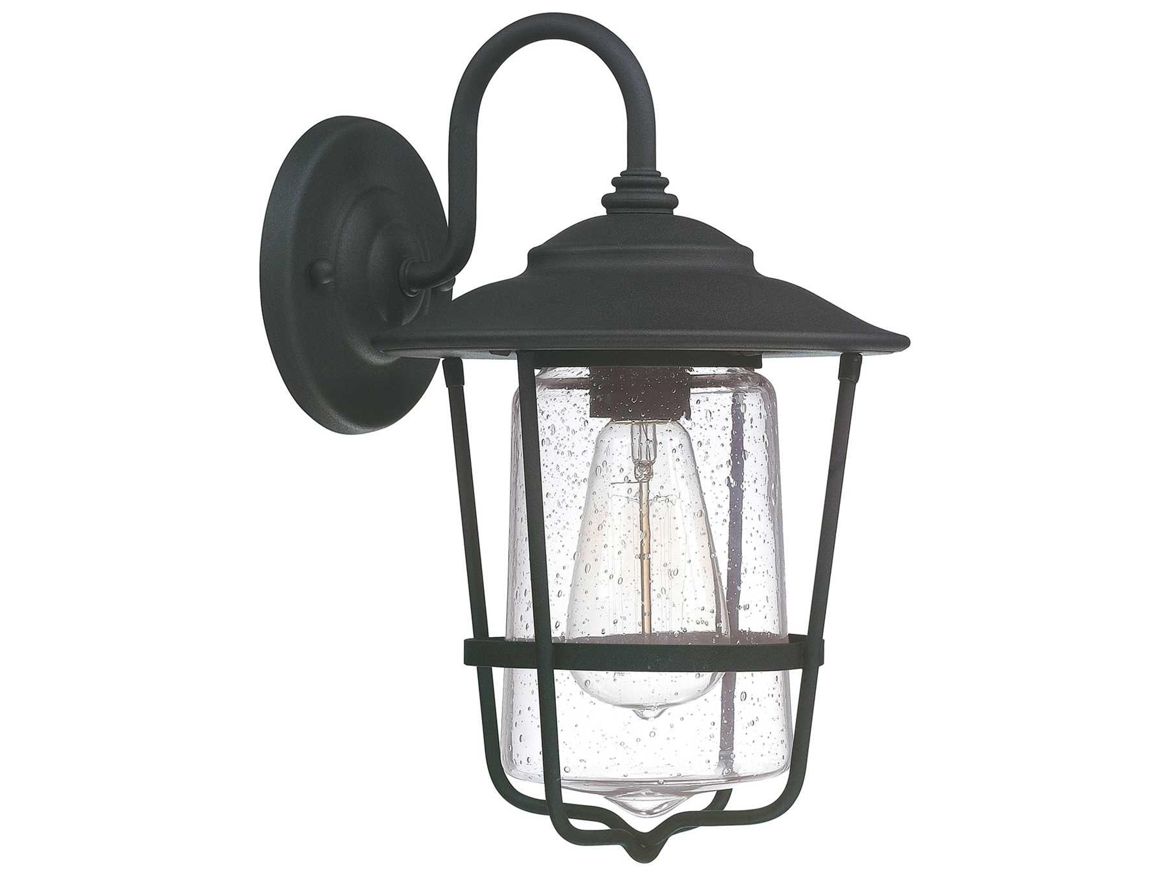 Creekside Black Outdoor Wall Light