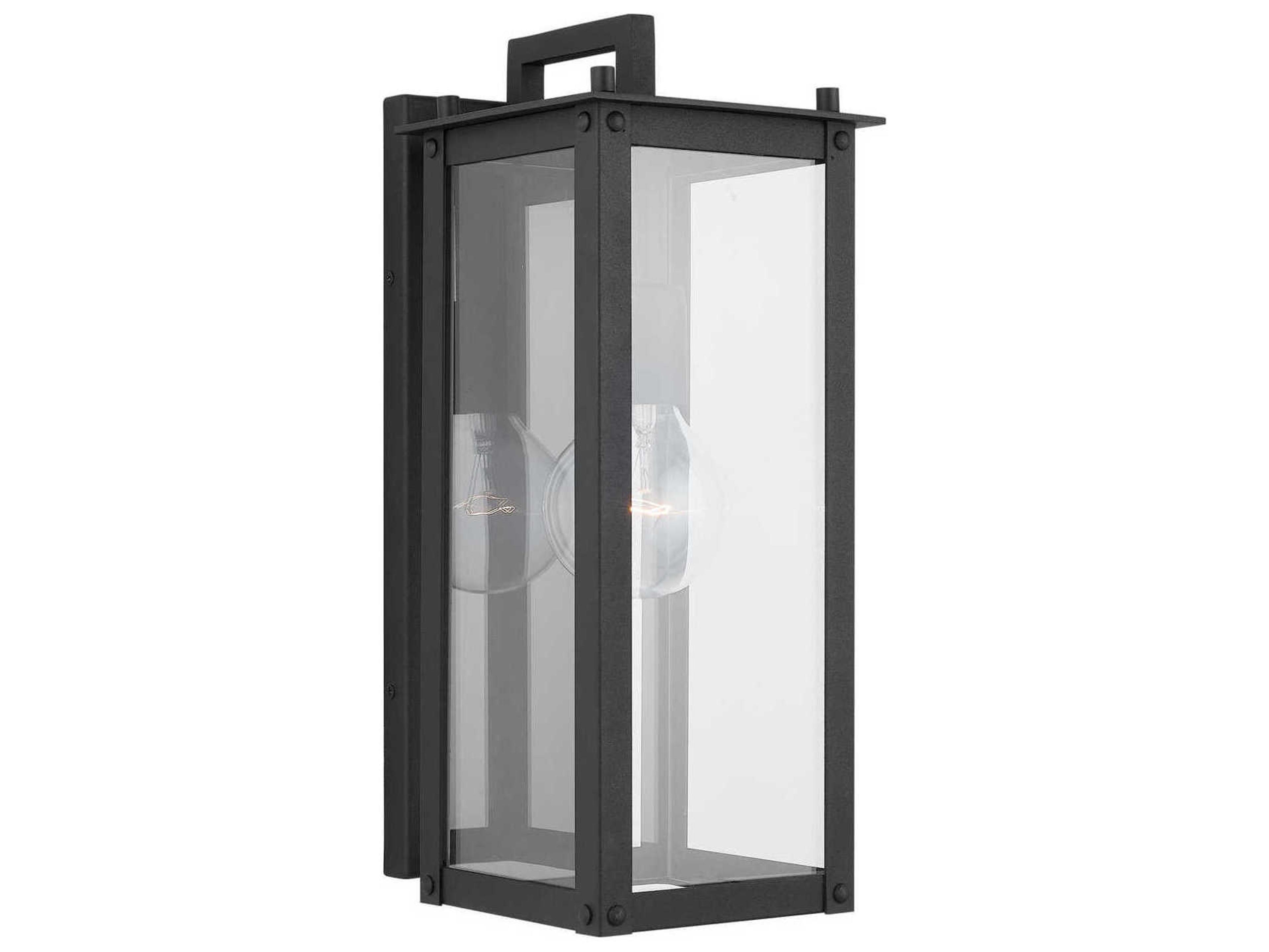 Hunt Glass Outdoor Wall Light