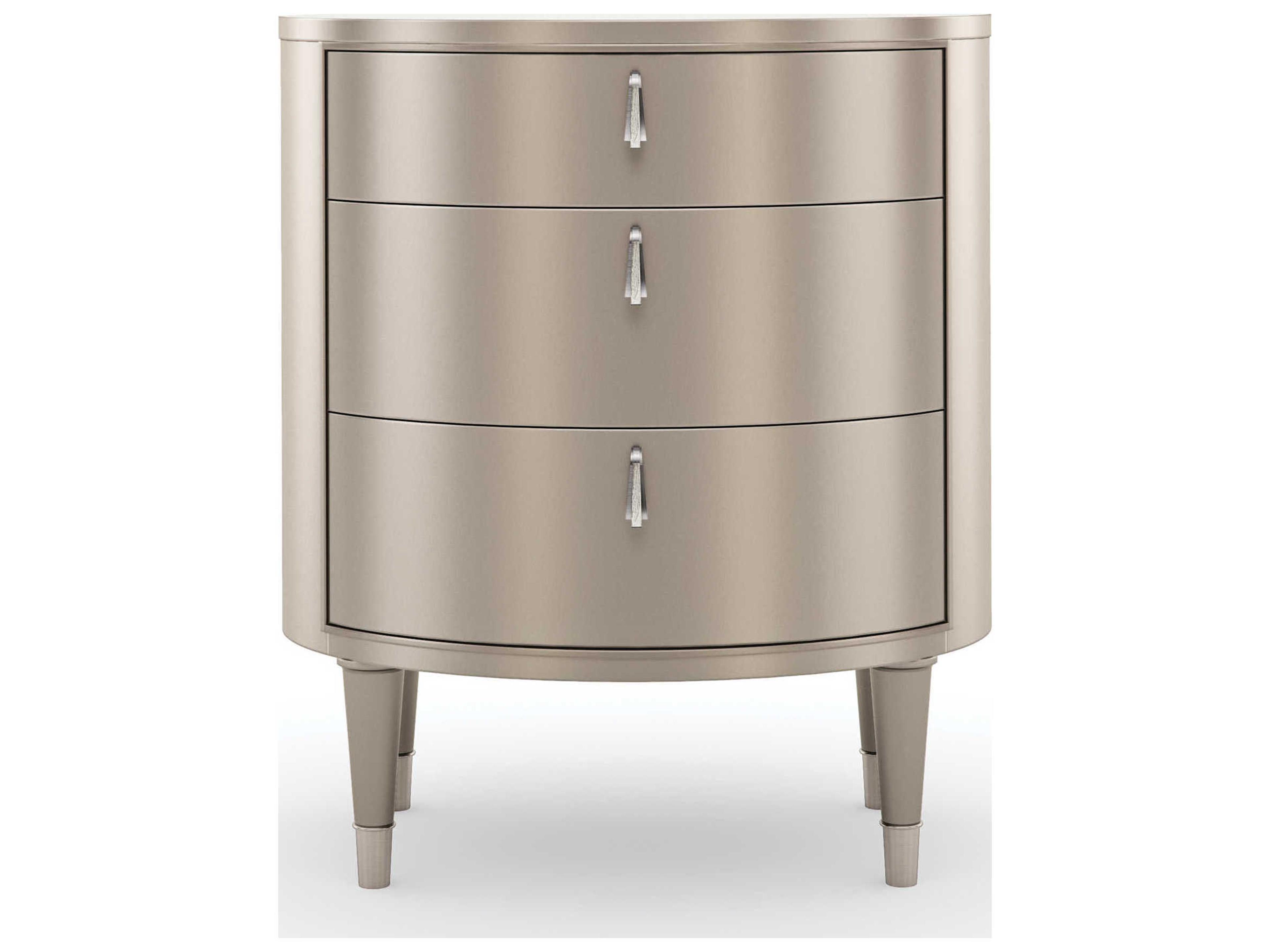 Caracole Classic Bedside Beauty 3-Drawers Nightstand