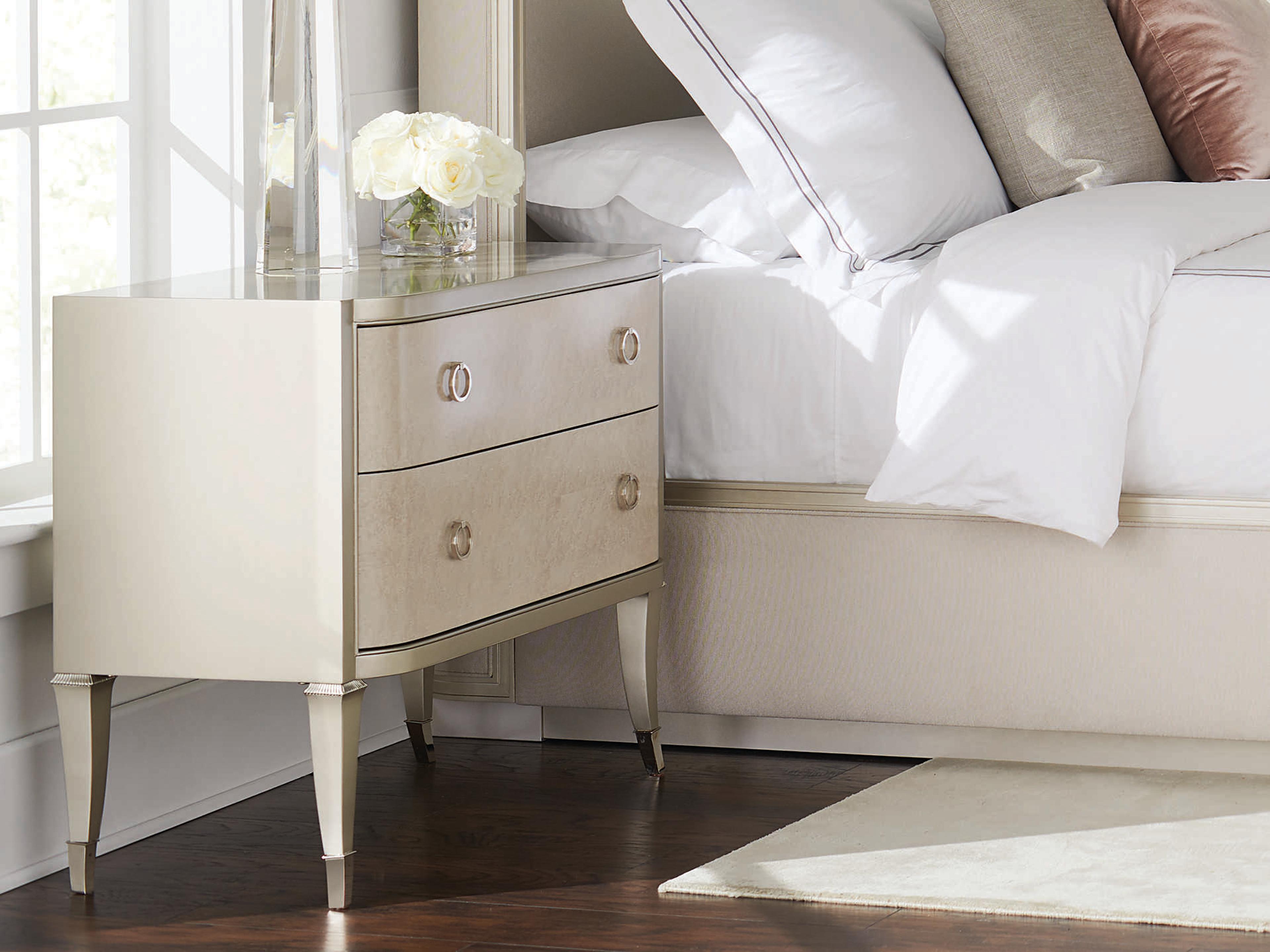 Caracole Classic Perfect Match 2-Drawers Nightstand