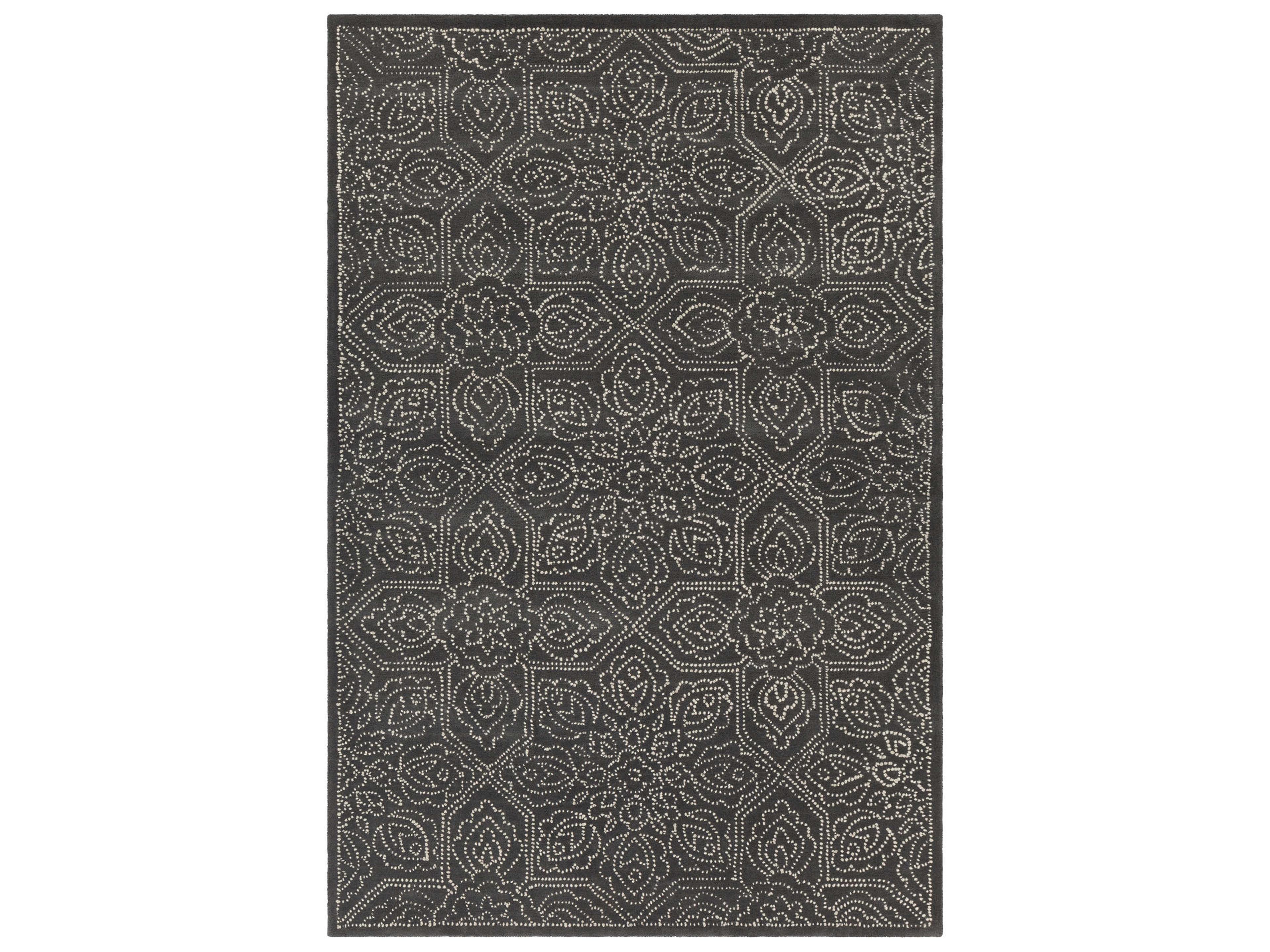 Hailee Damask Area Rug