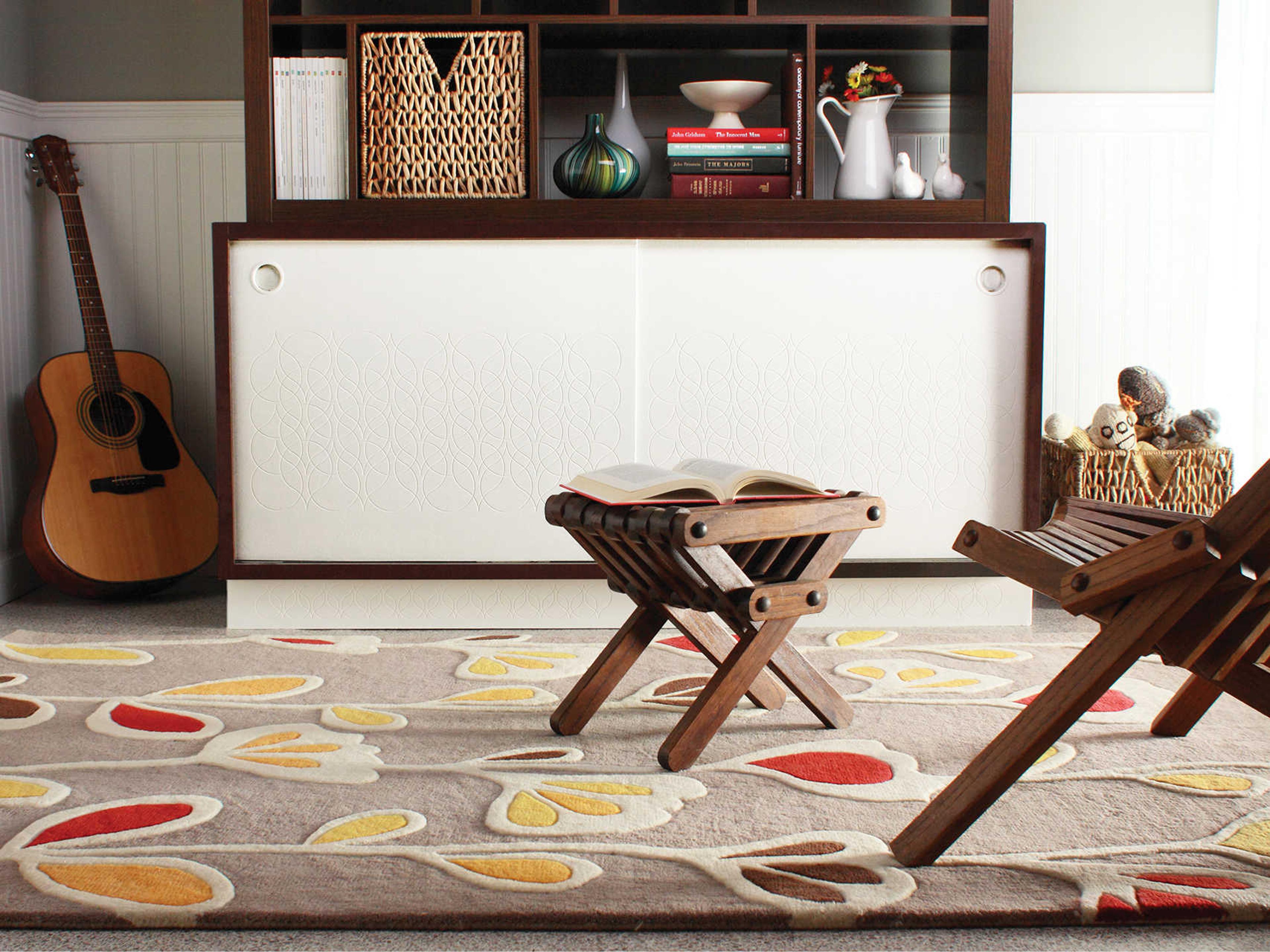 Chandra Inhabit Floral Area Rug