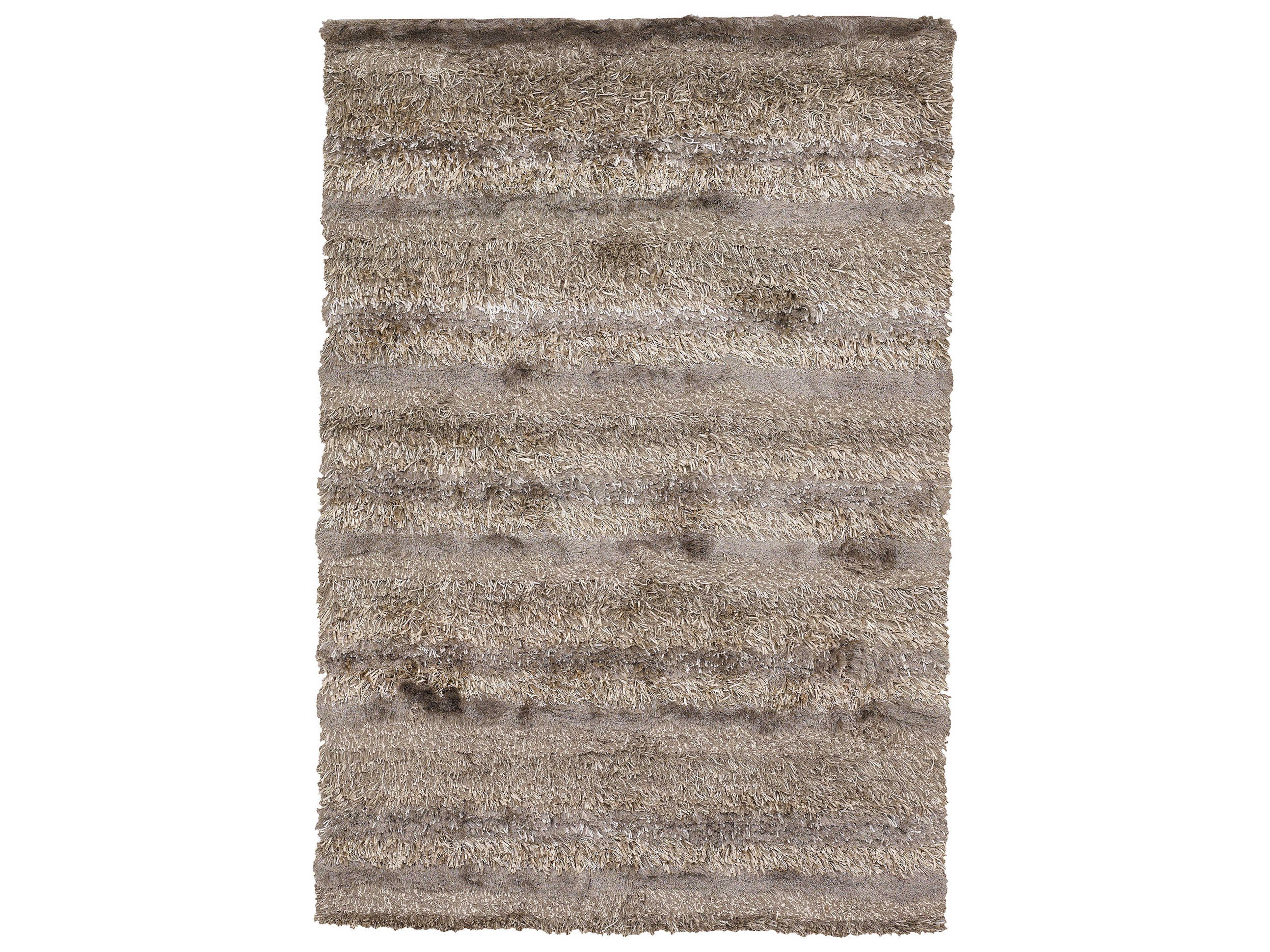 Kapaa Shag Striped Area Rug