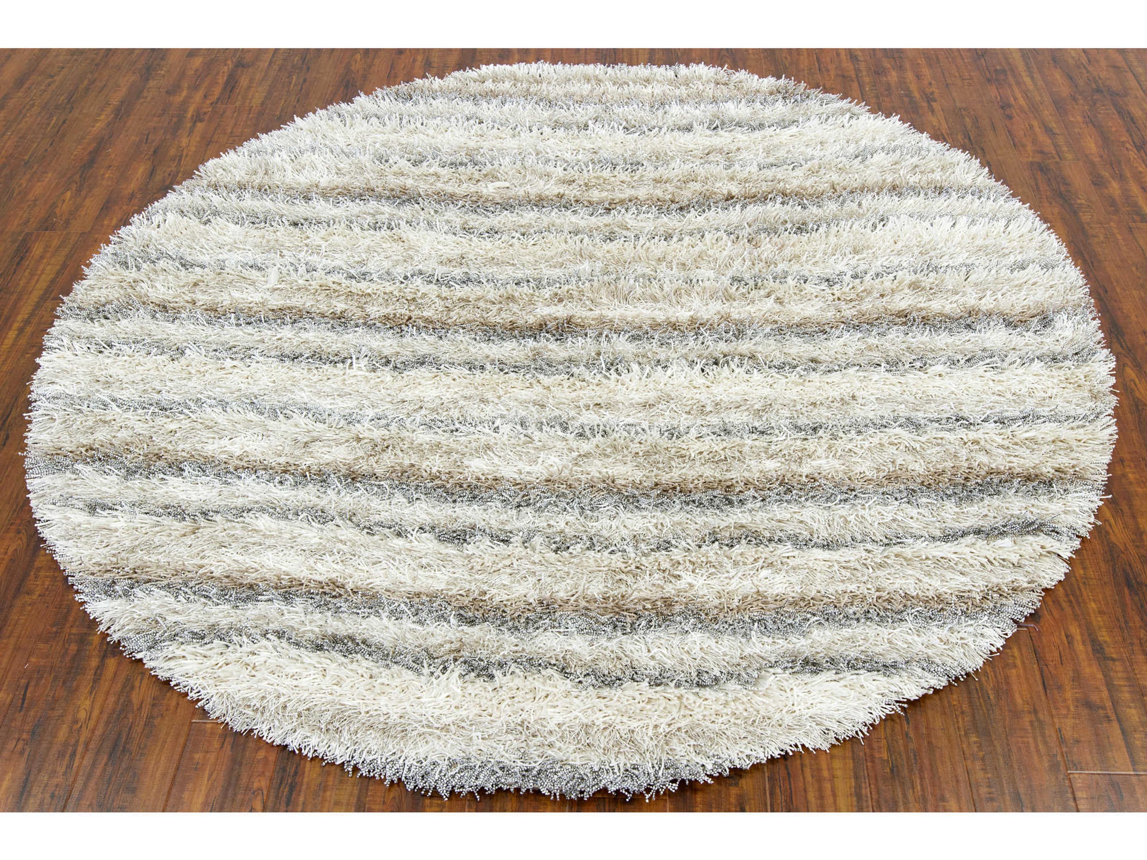 Kubu Shag Striped Area Rug