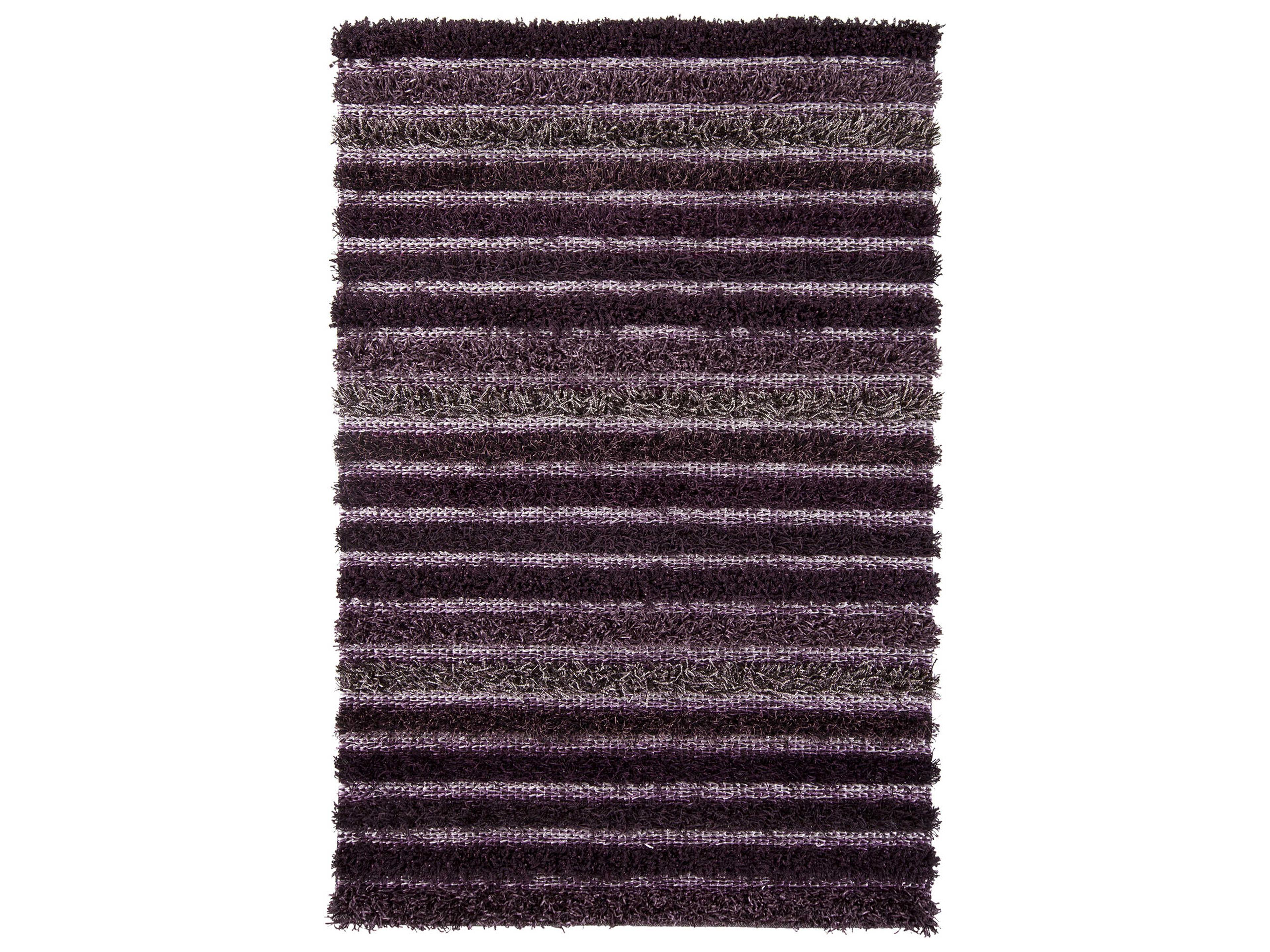 Lavasa Shag Striped Area Rug