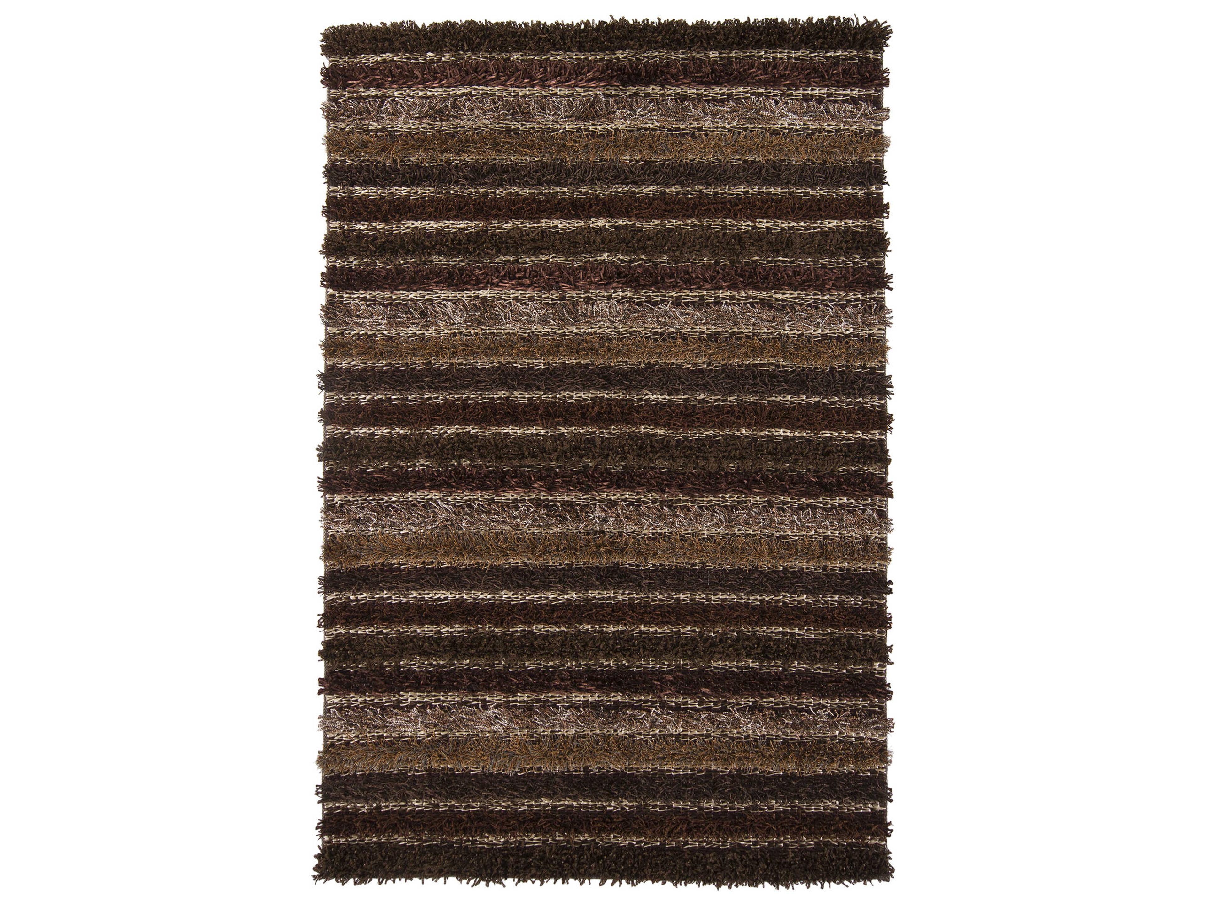 Lavasa Shag Striped Area Rug