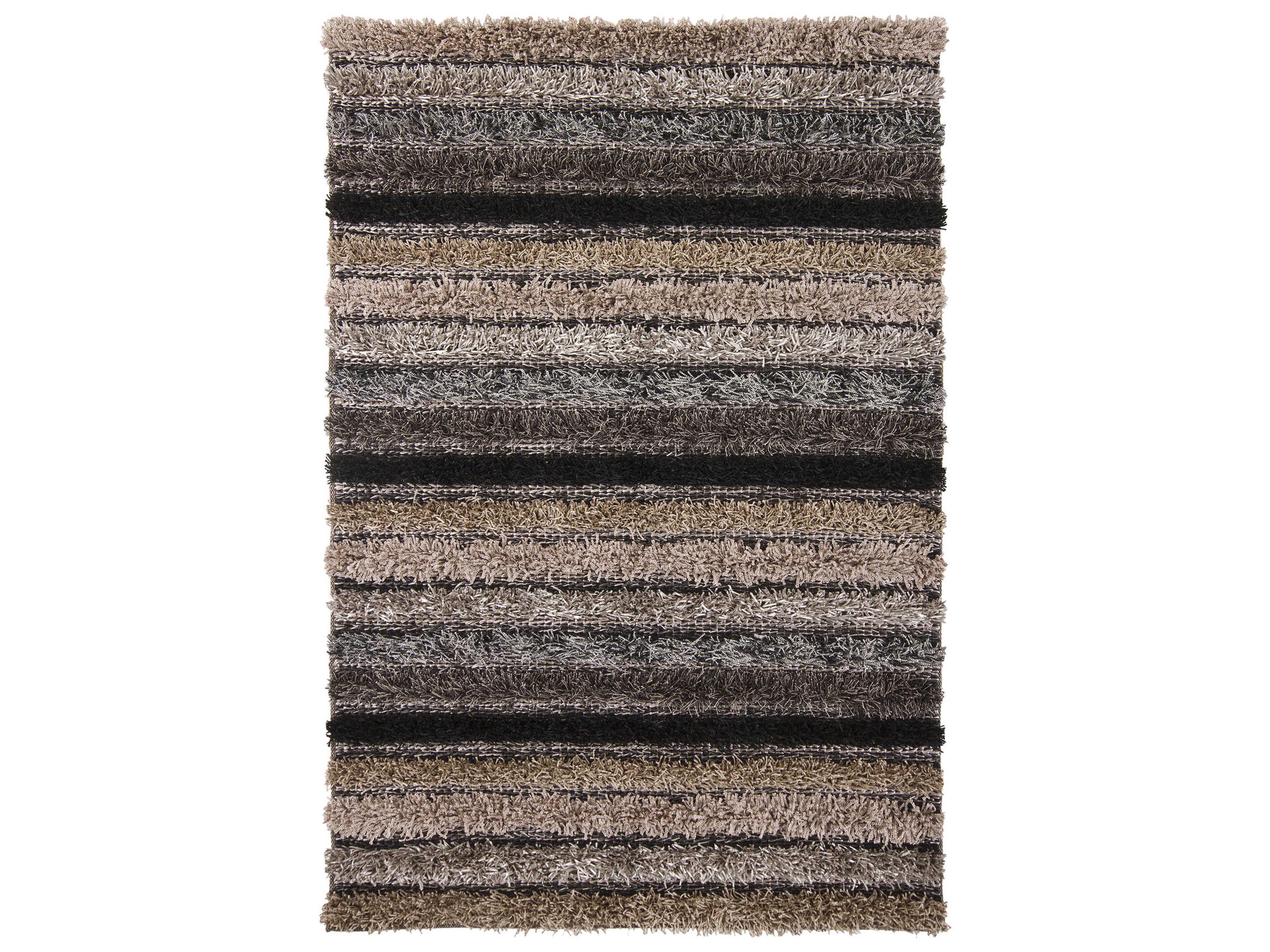 Lavasa Shag Striped Area Rug