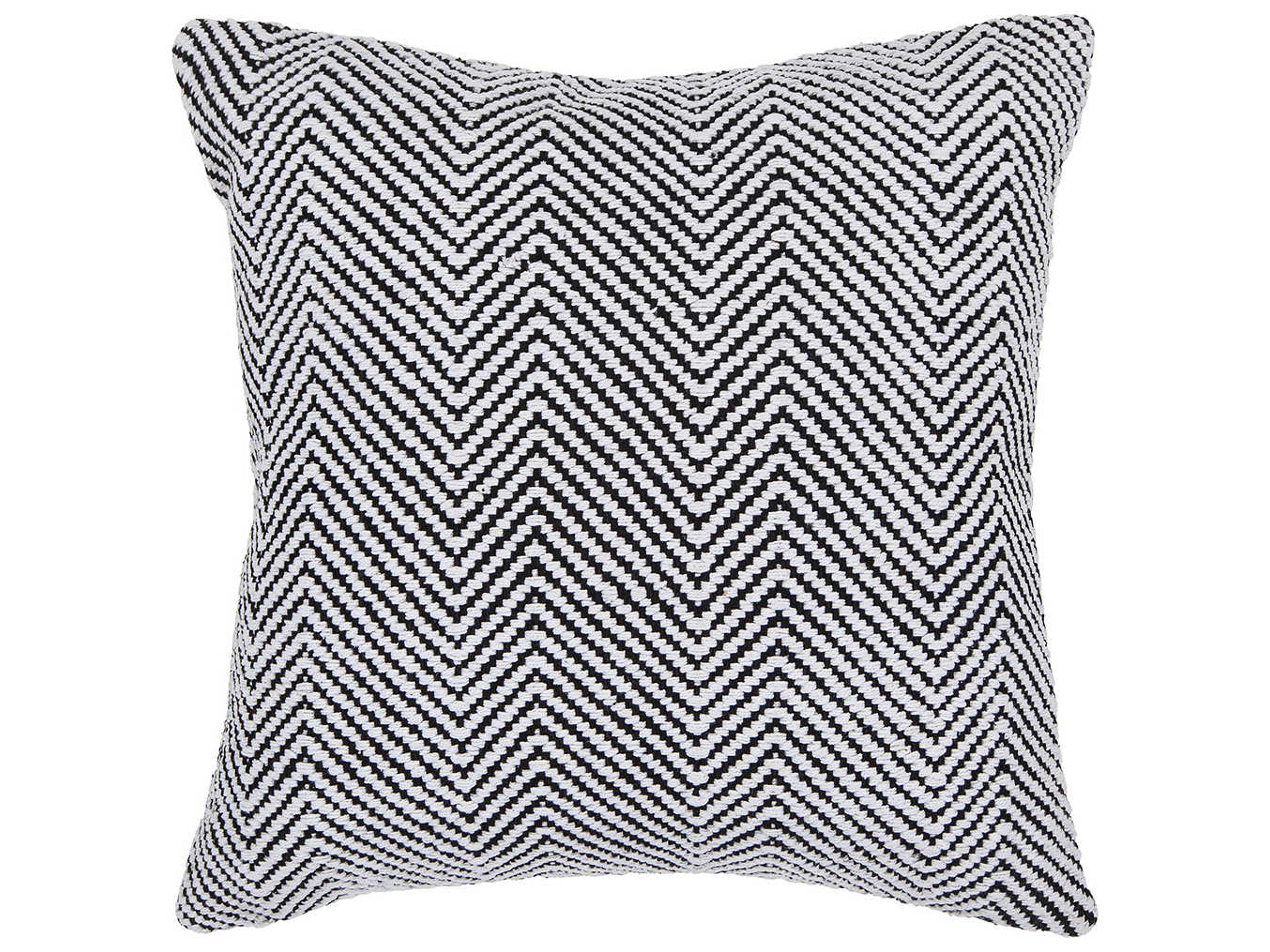 White Black Pillow