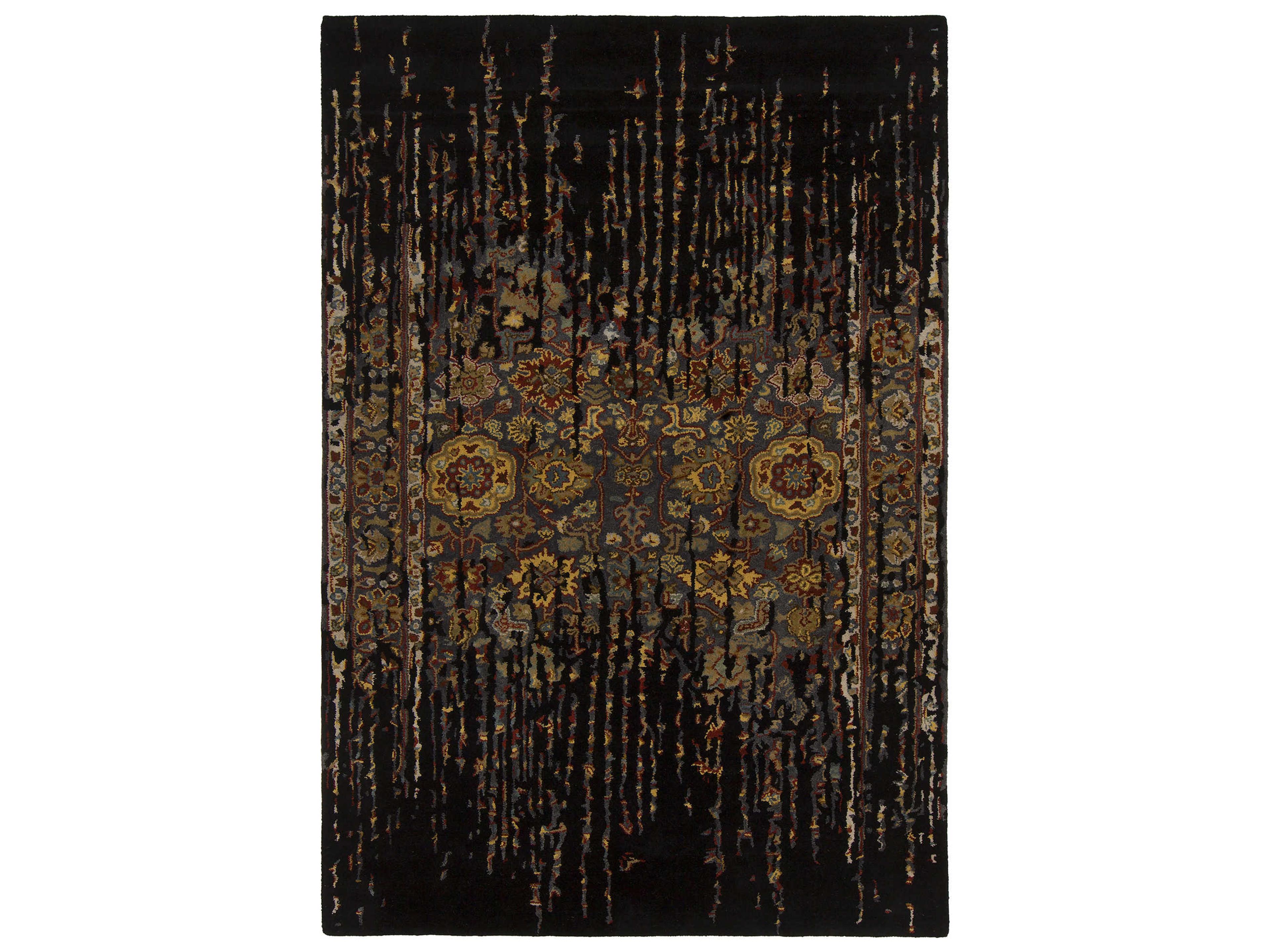 Spring Bordered Area Rug