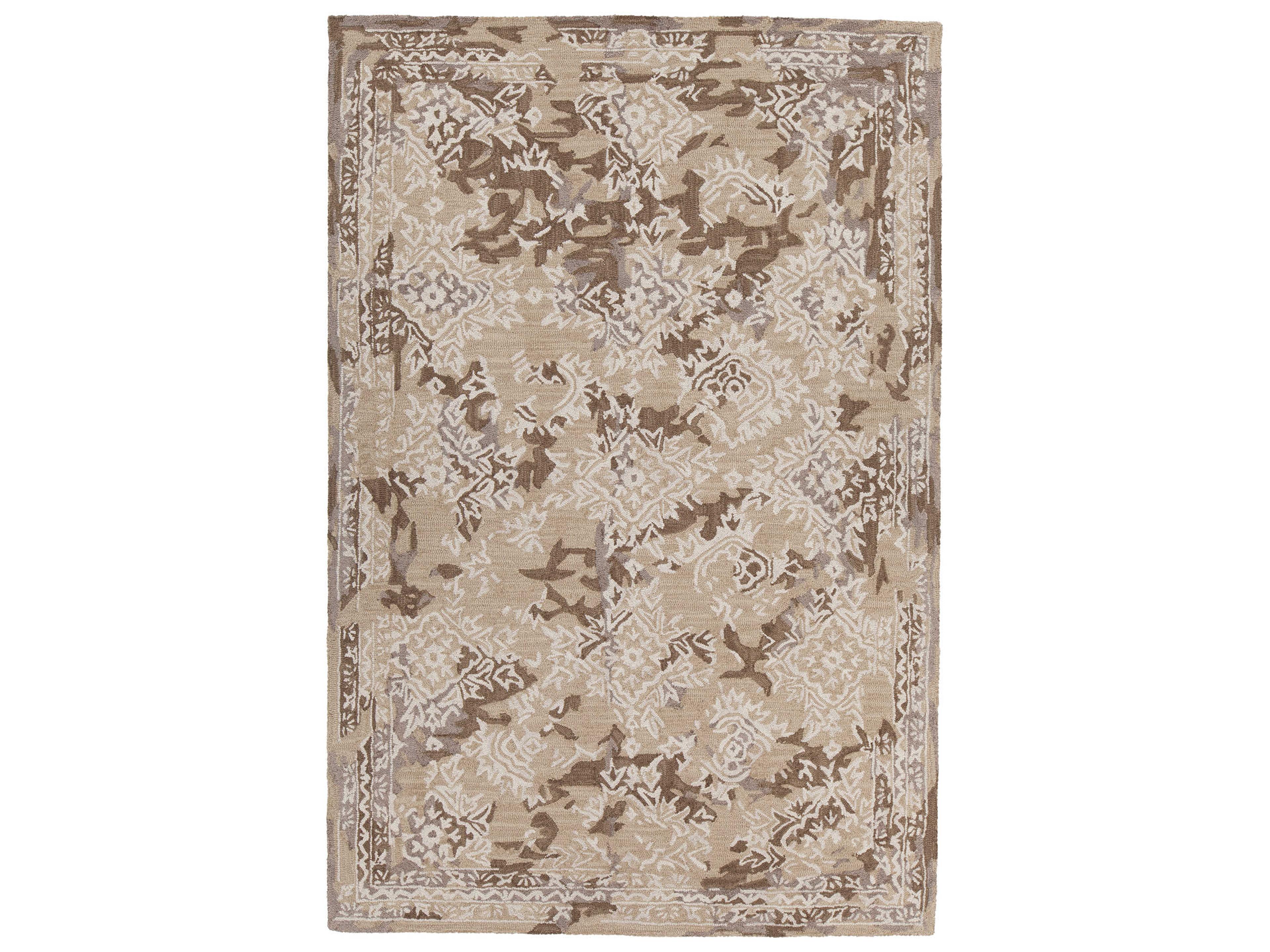 Zyana Bordered Area Rug