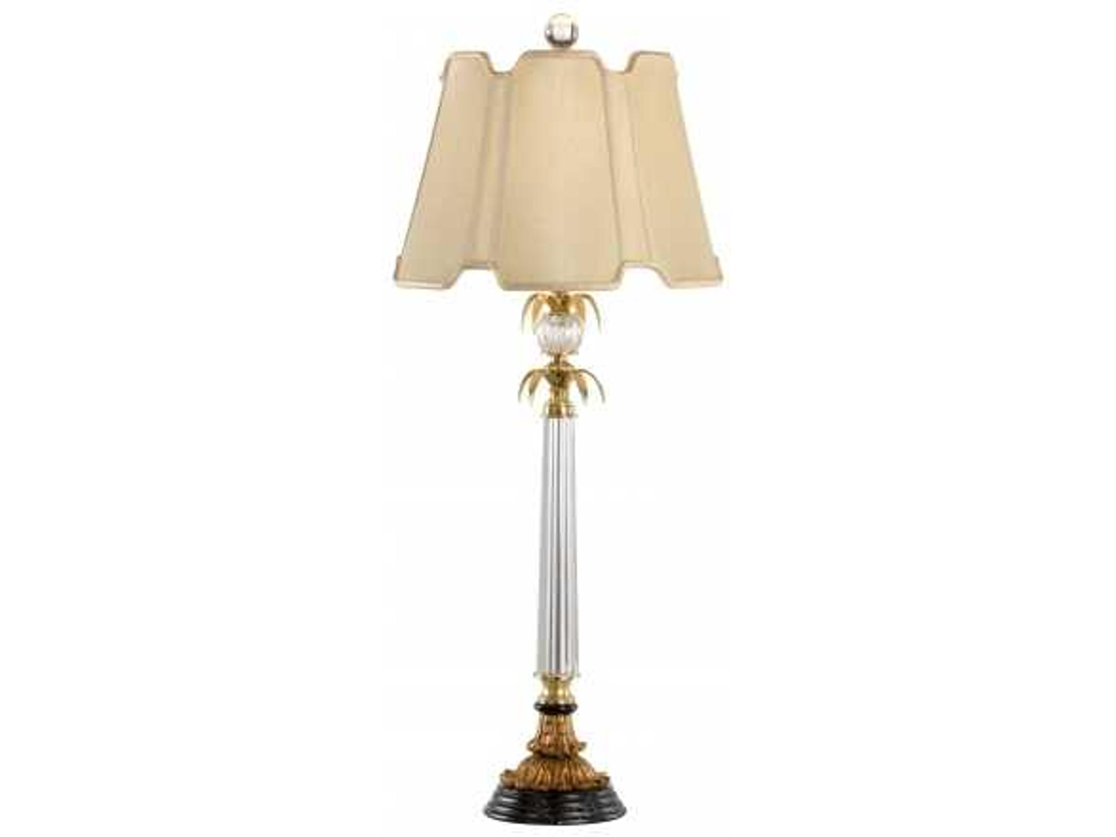 Forsythe Brass Buffet Lamp