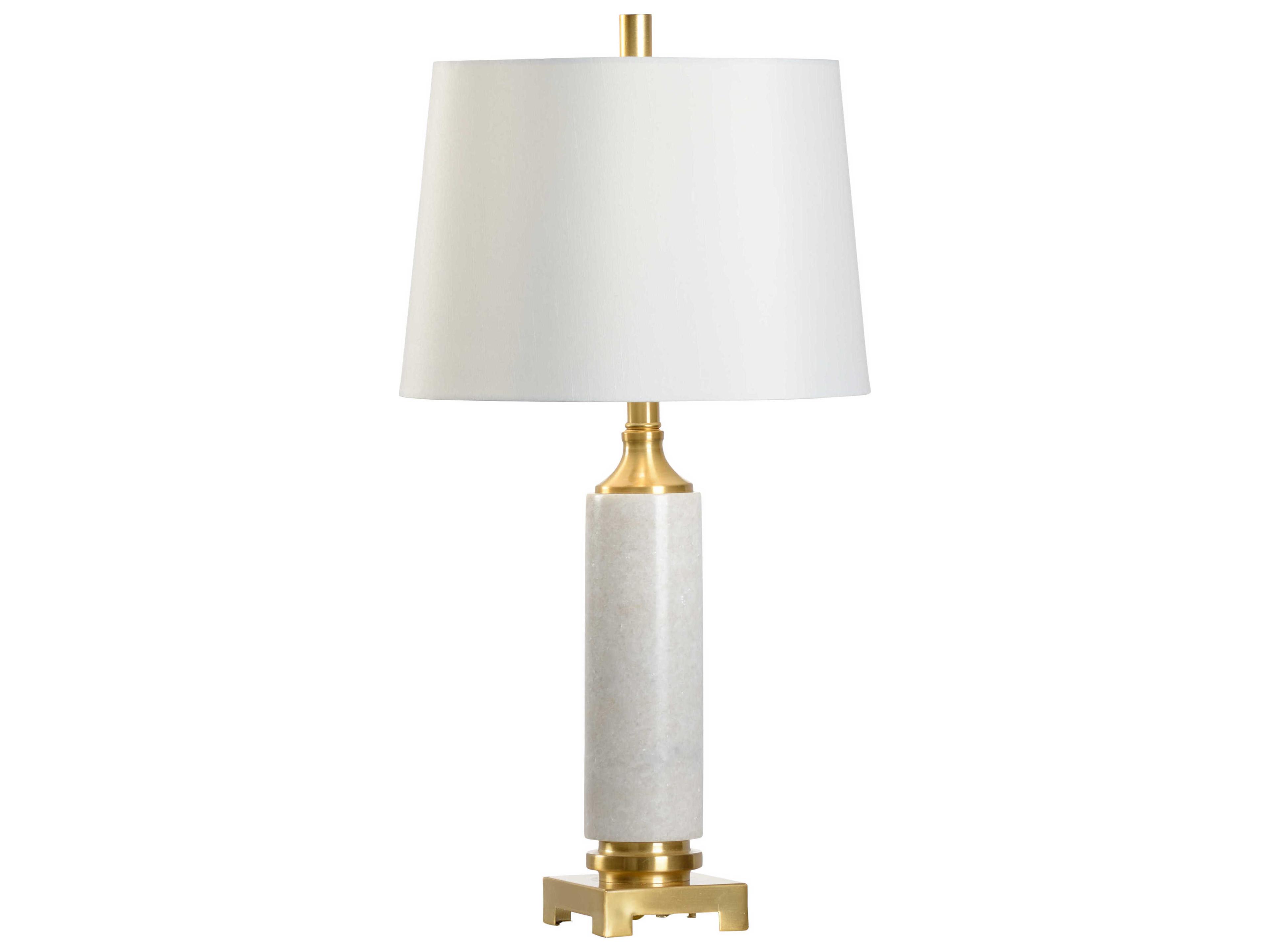 Chelsea House Natural White Gold Buffet Lamp