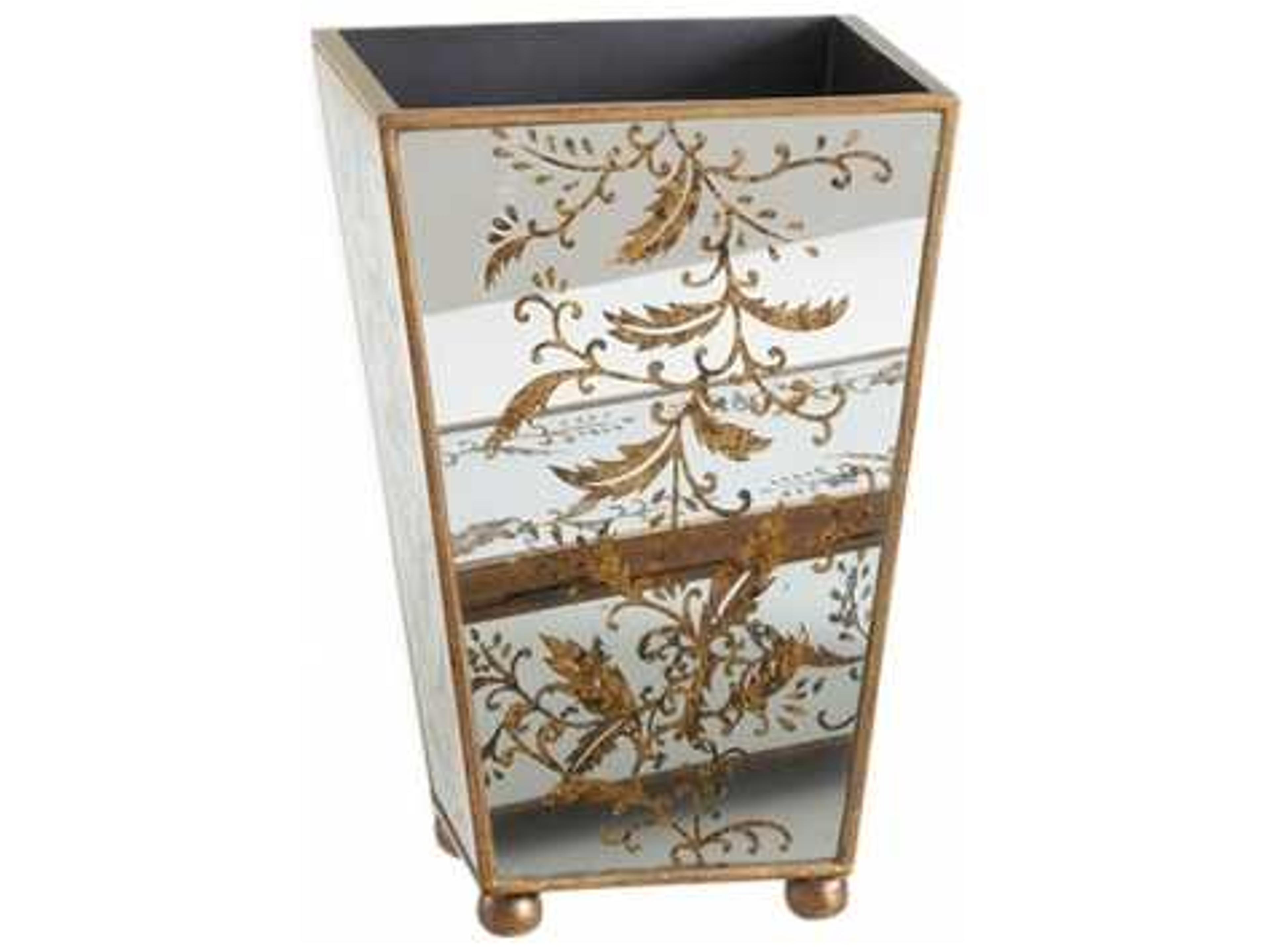 Chelsea House Madison Mirror Wastebasket