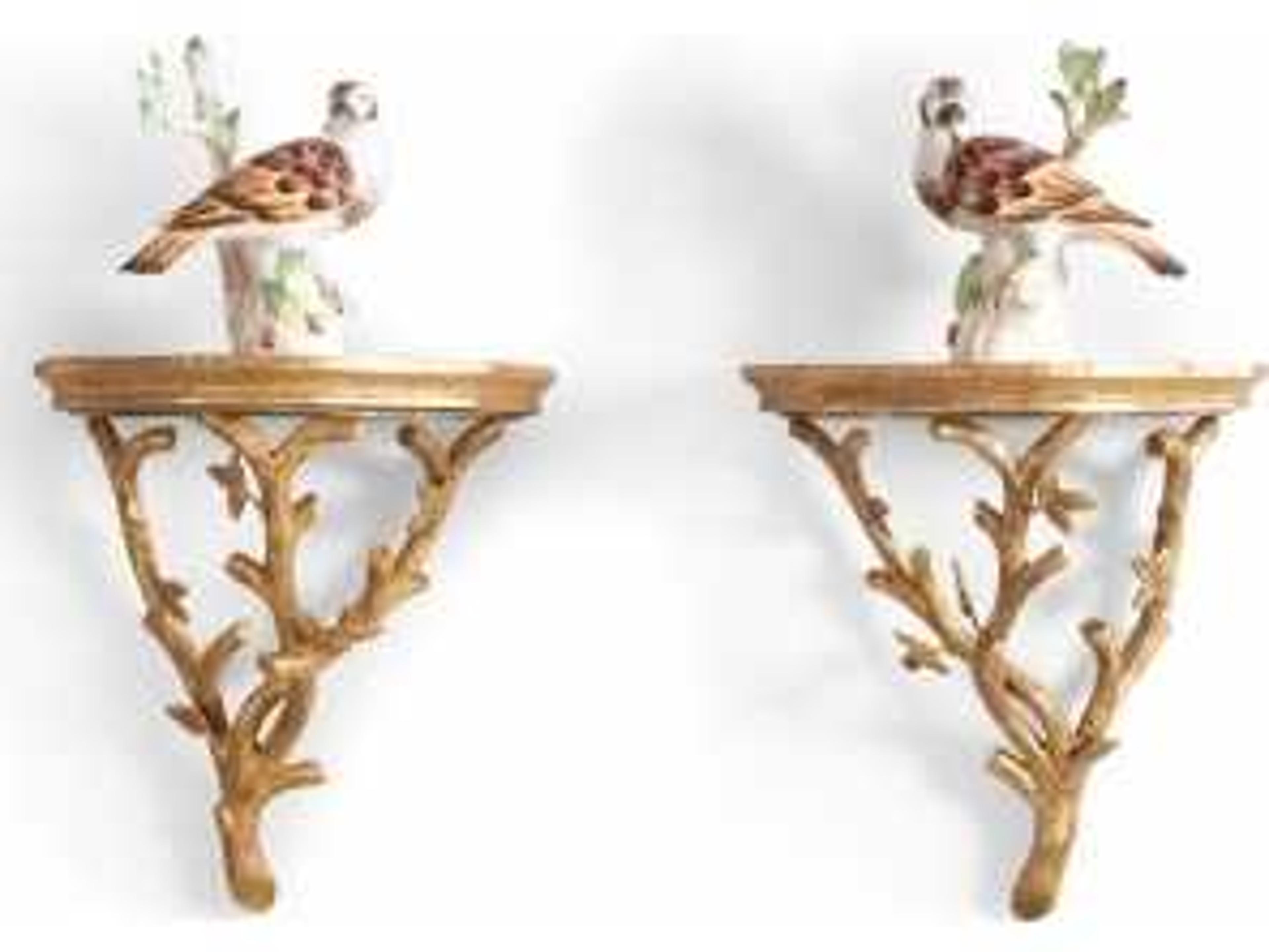 Bennington Antique Gold Set of 2 Bracket