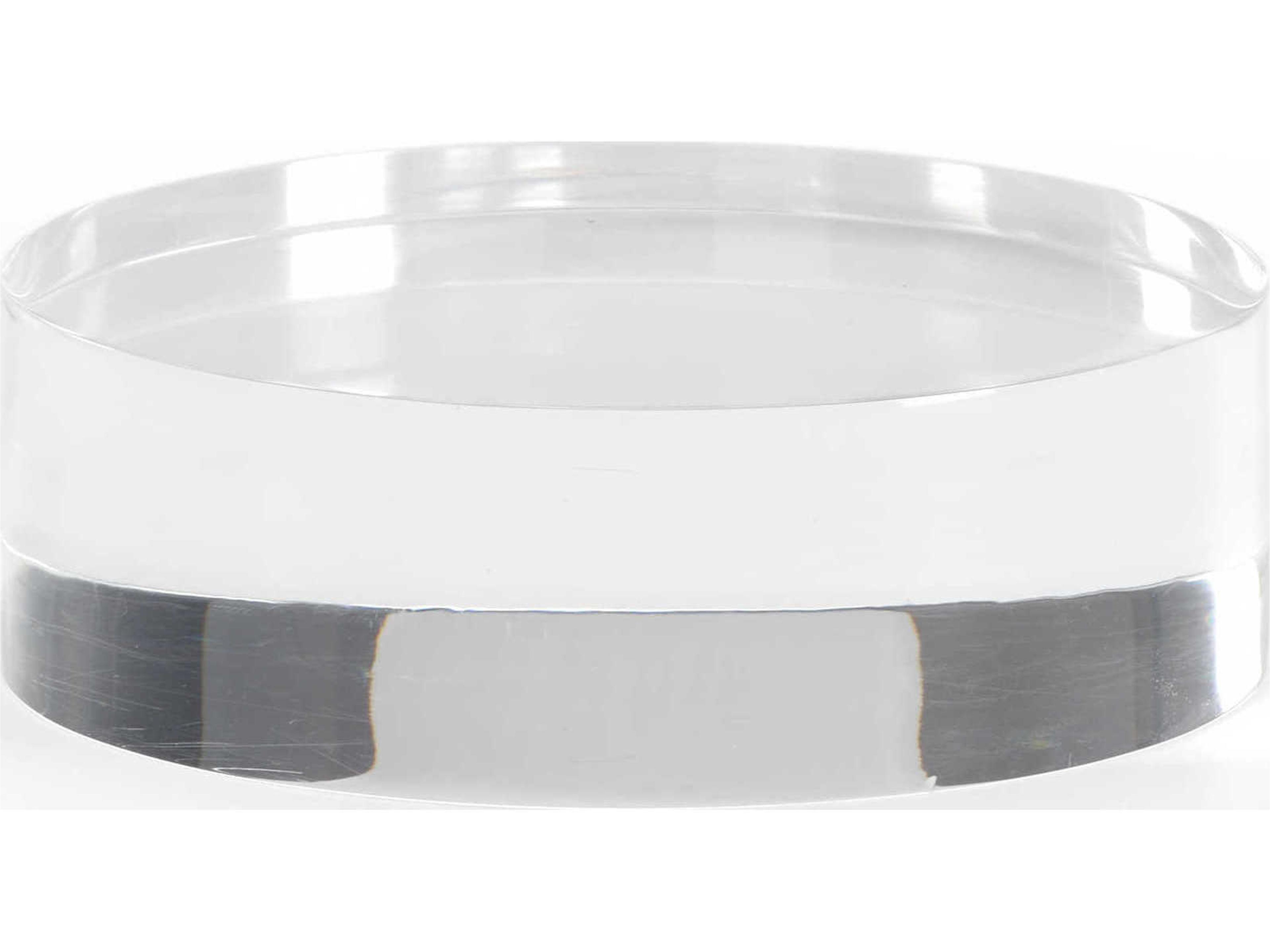 Chelsea House Clear 6" x 2" Decorative Accent