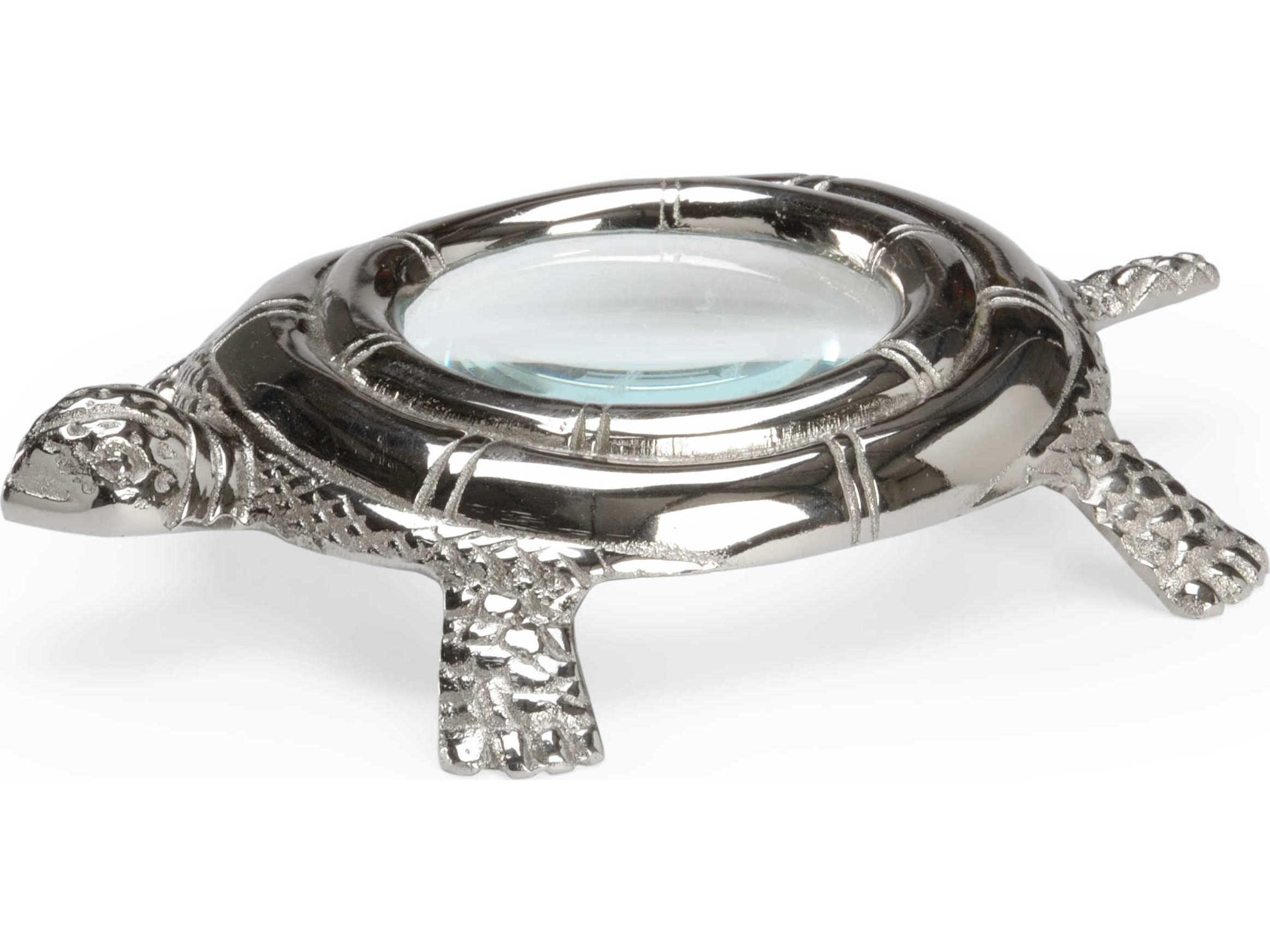 Chelsea House Polished Nickel / Magnified Decorative Accent