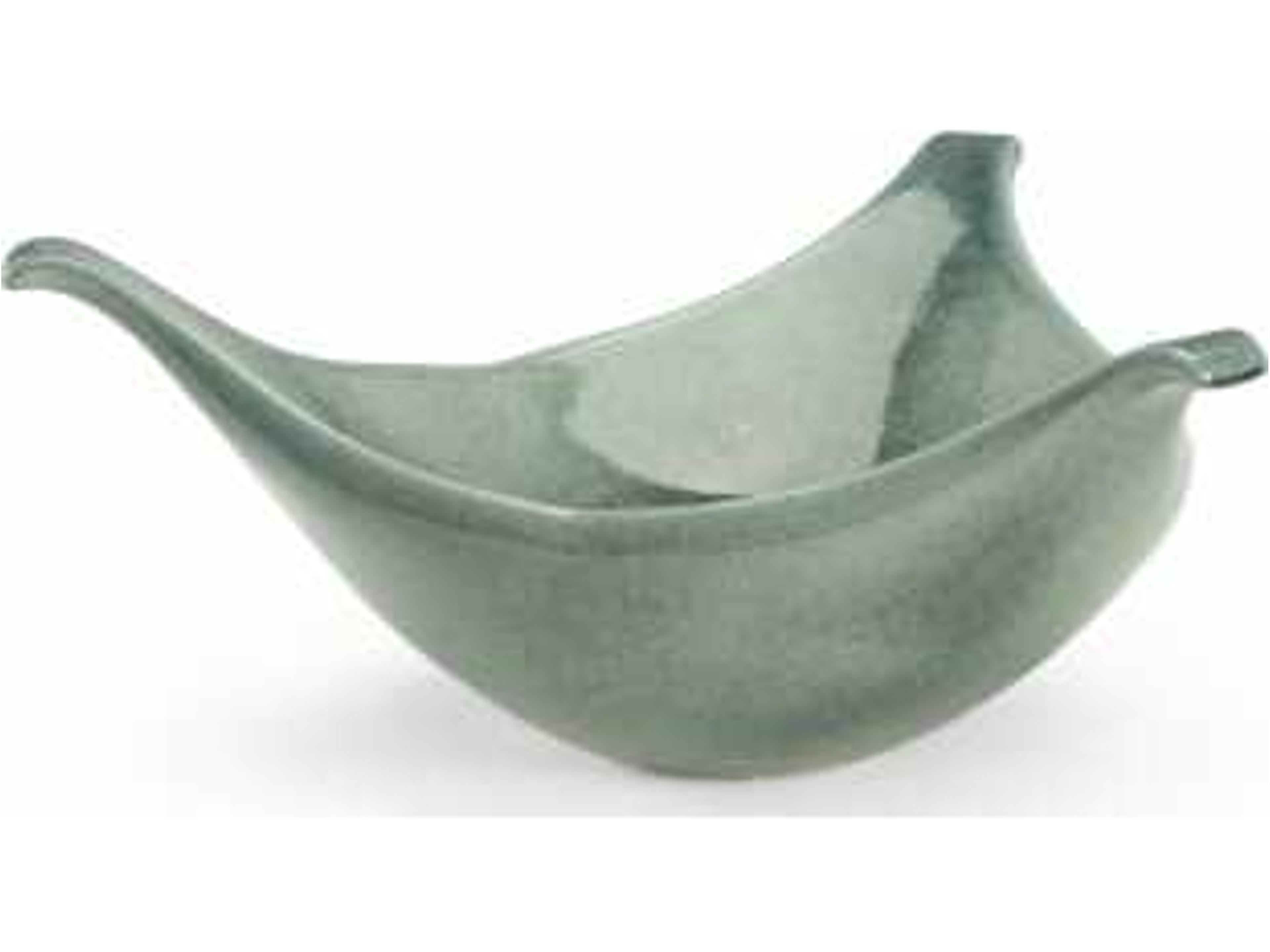 Green Glaze Decorative Plate