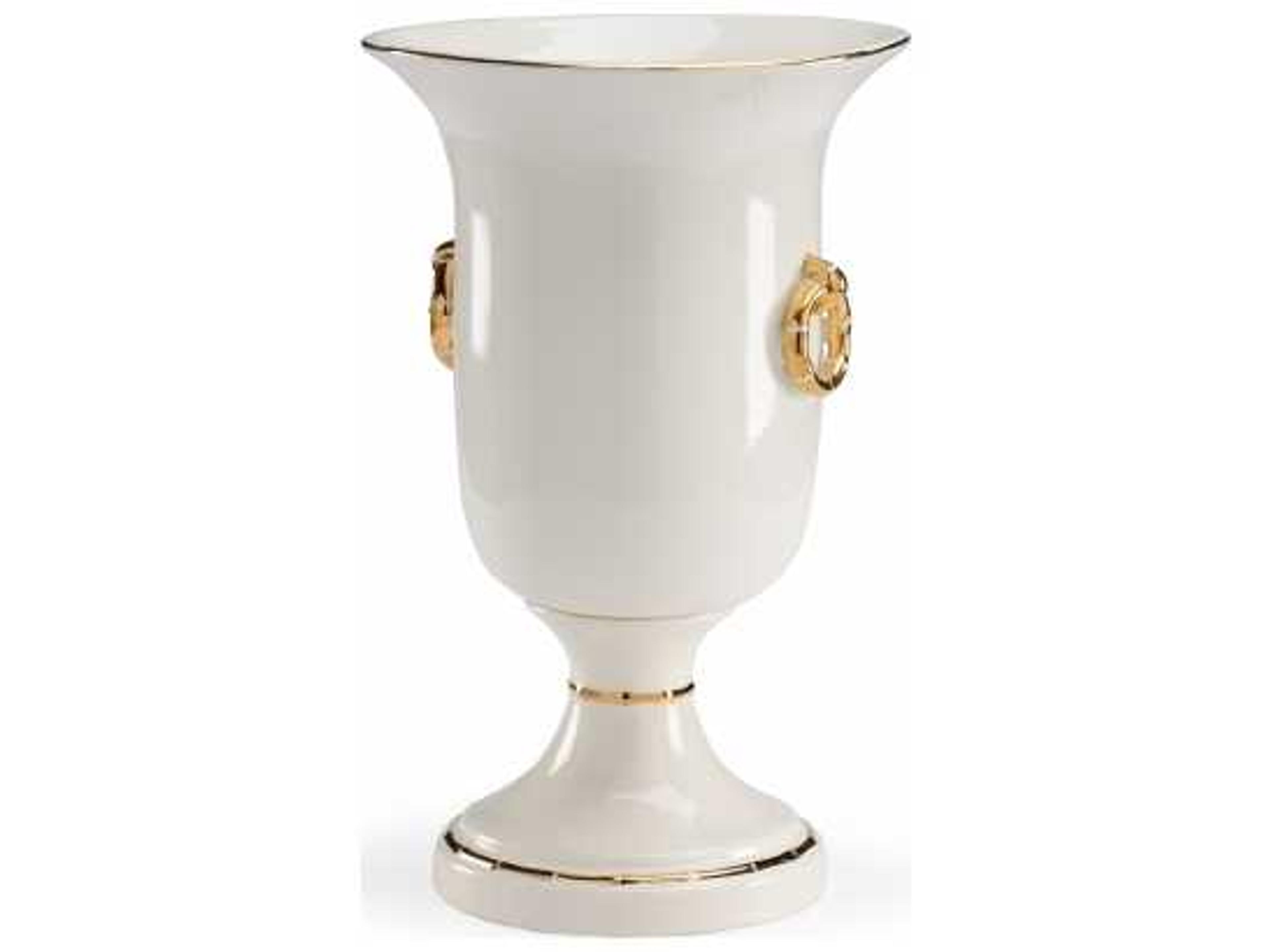 Chelsea House Off White Gold Ring Vase