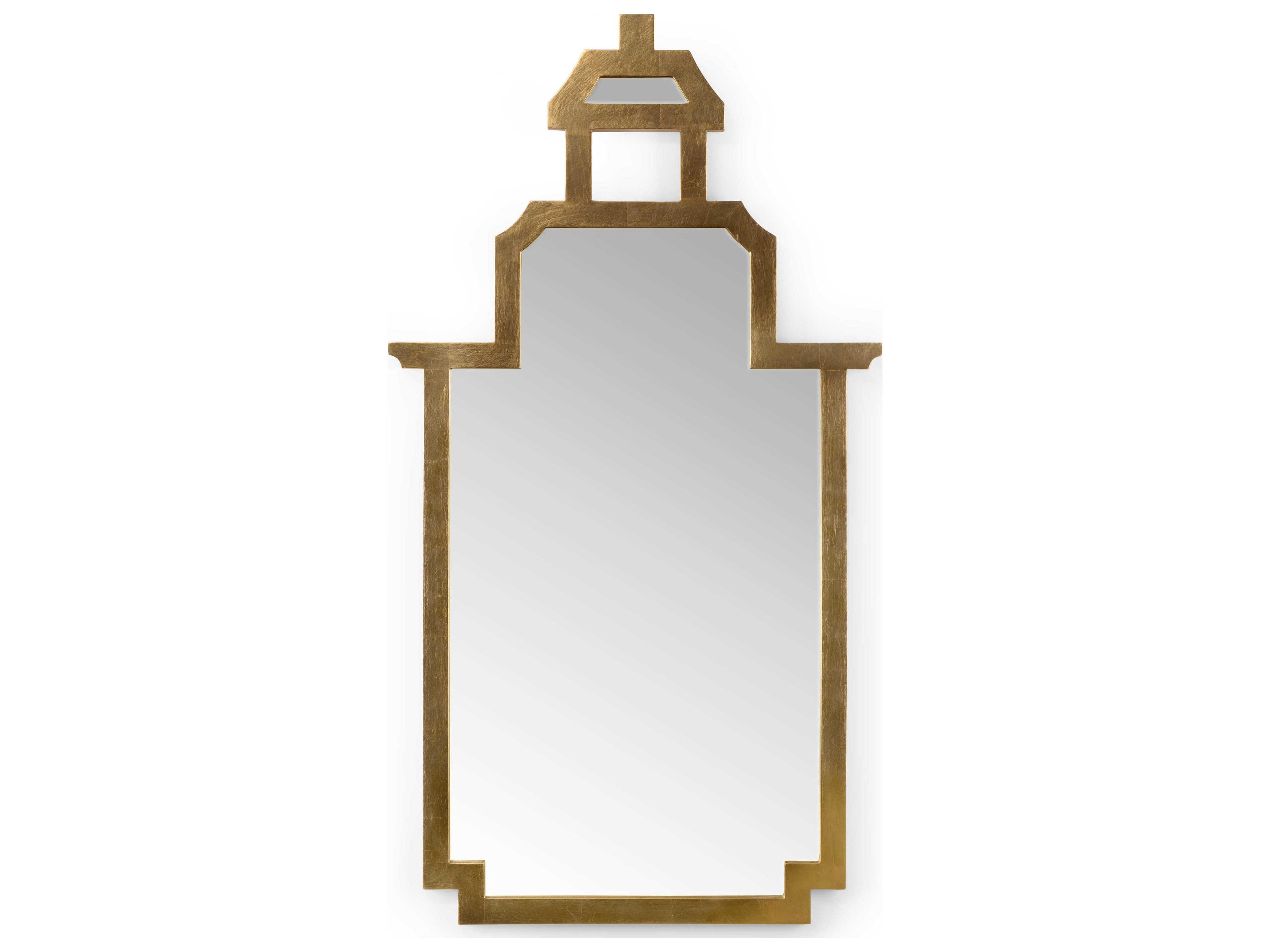 Antique Gold Leaf / Plain Wall Mirror