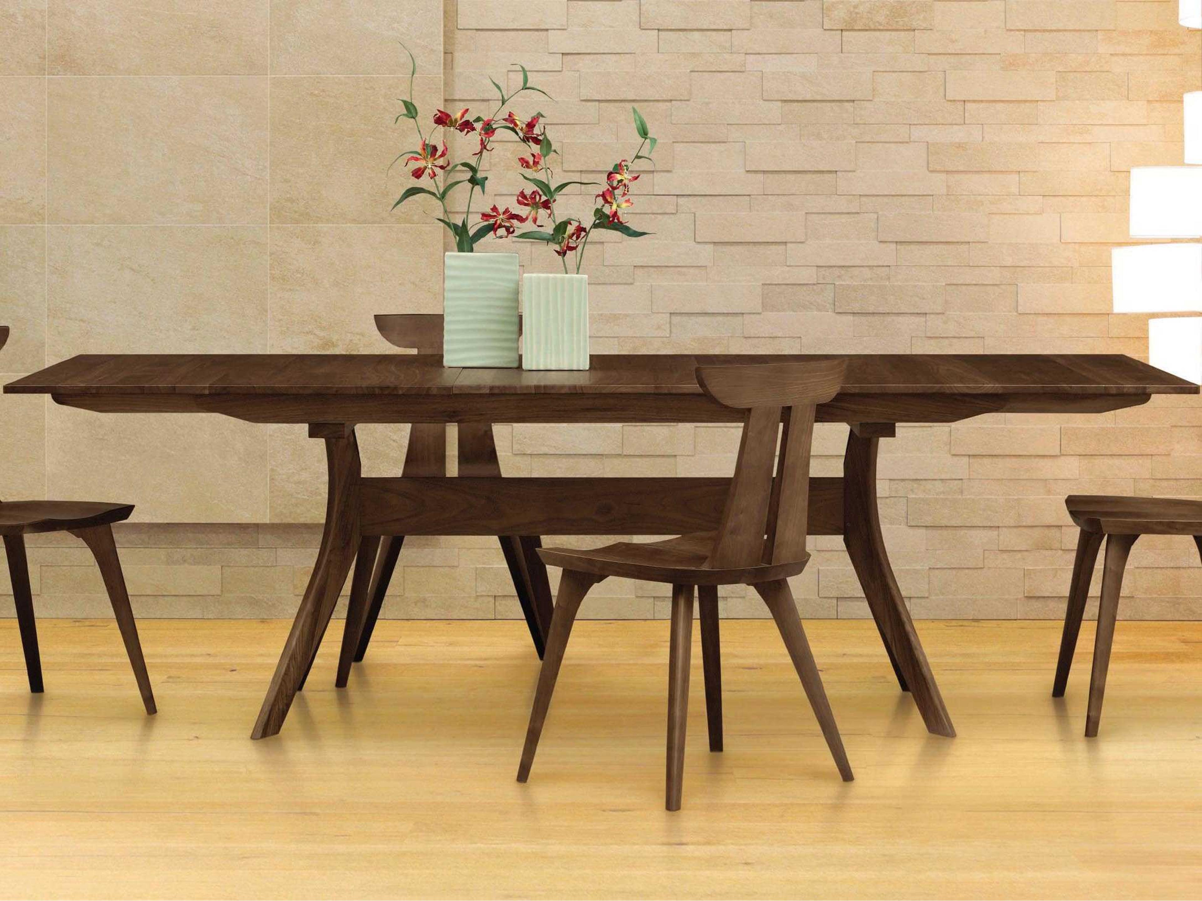Copeland Audrey Extendable Rectangular Wood Dining Table