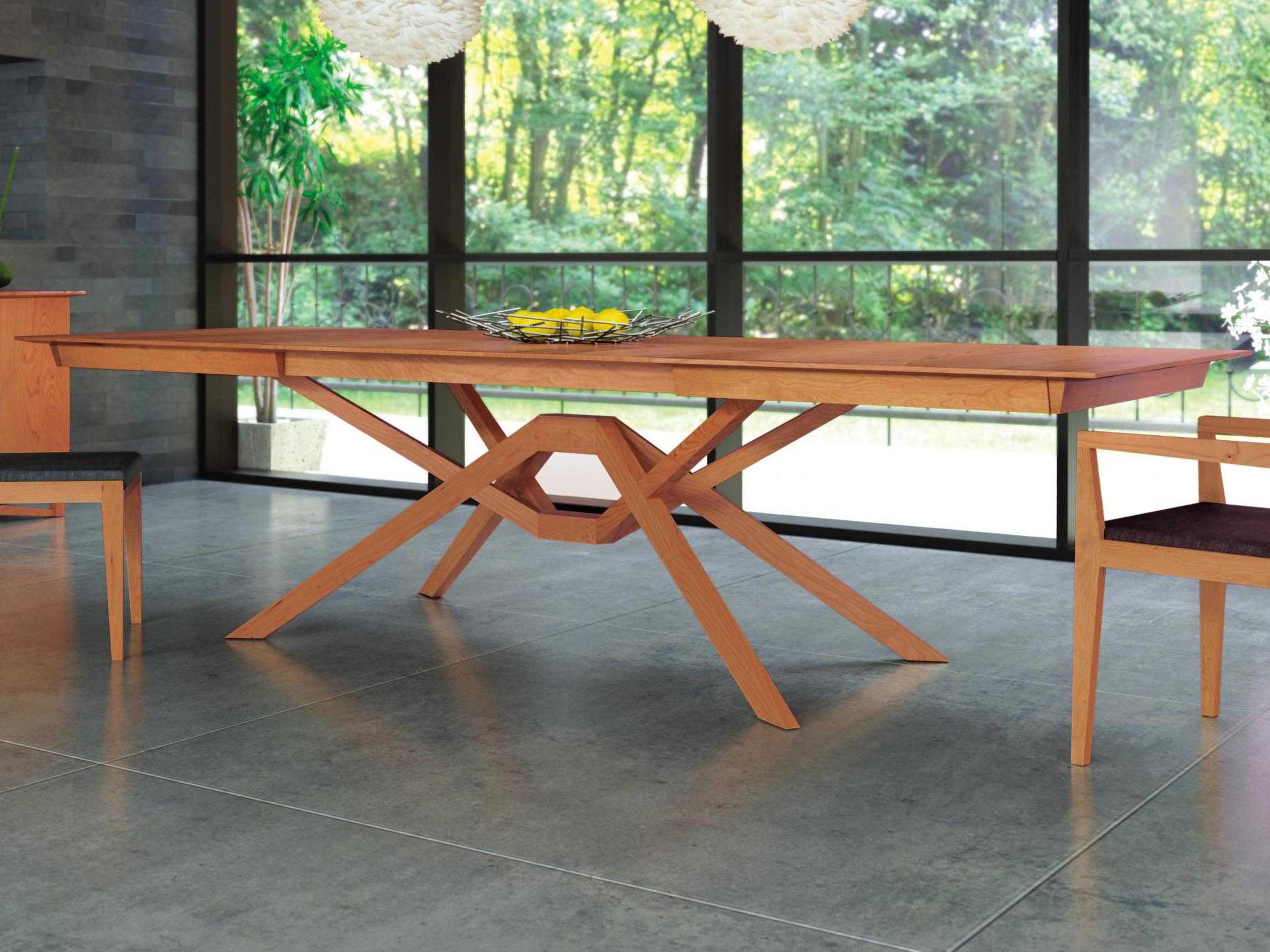 Copeland Exeter Extendable Rectangular Wood Dining Table