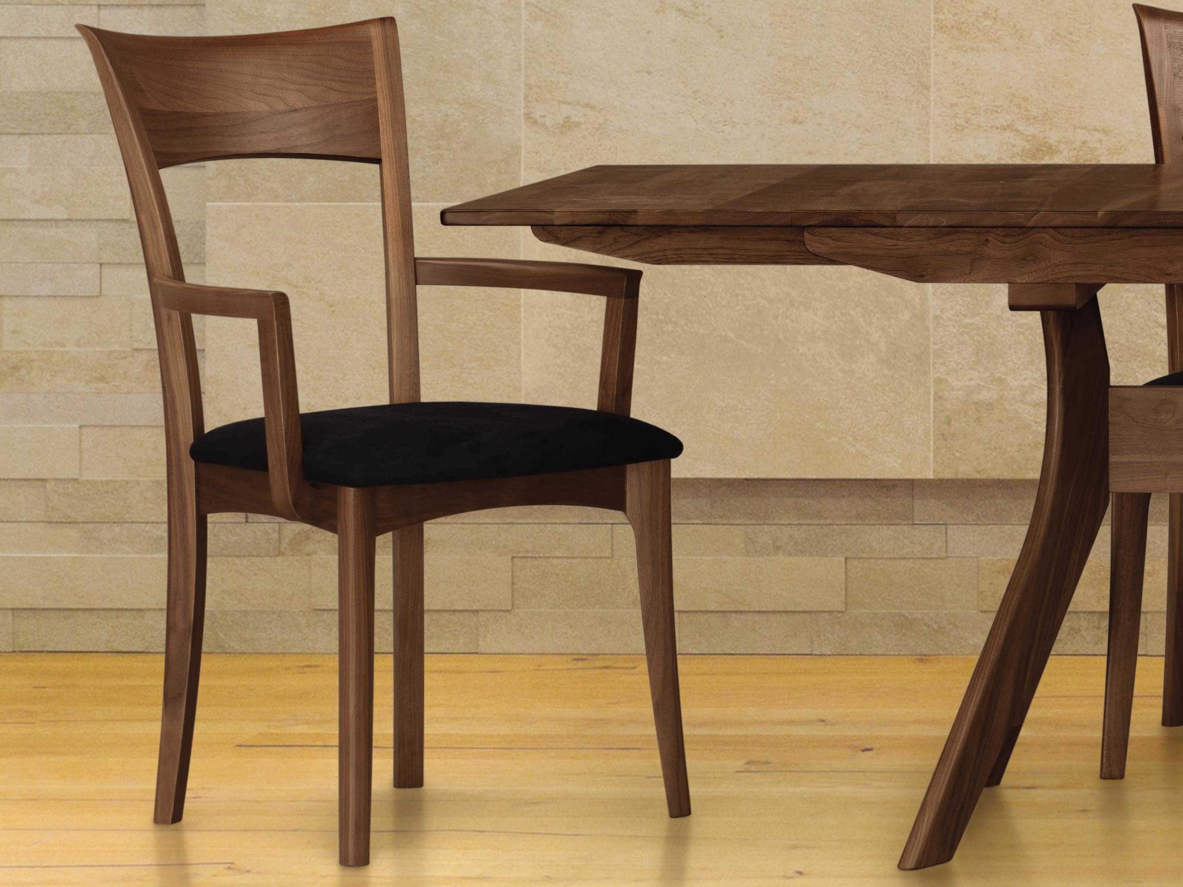 Copeland Furniture Ingrid Leather Arm Dining Chair