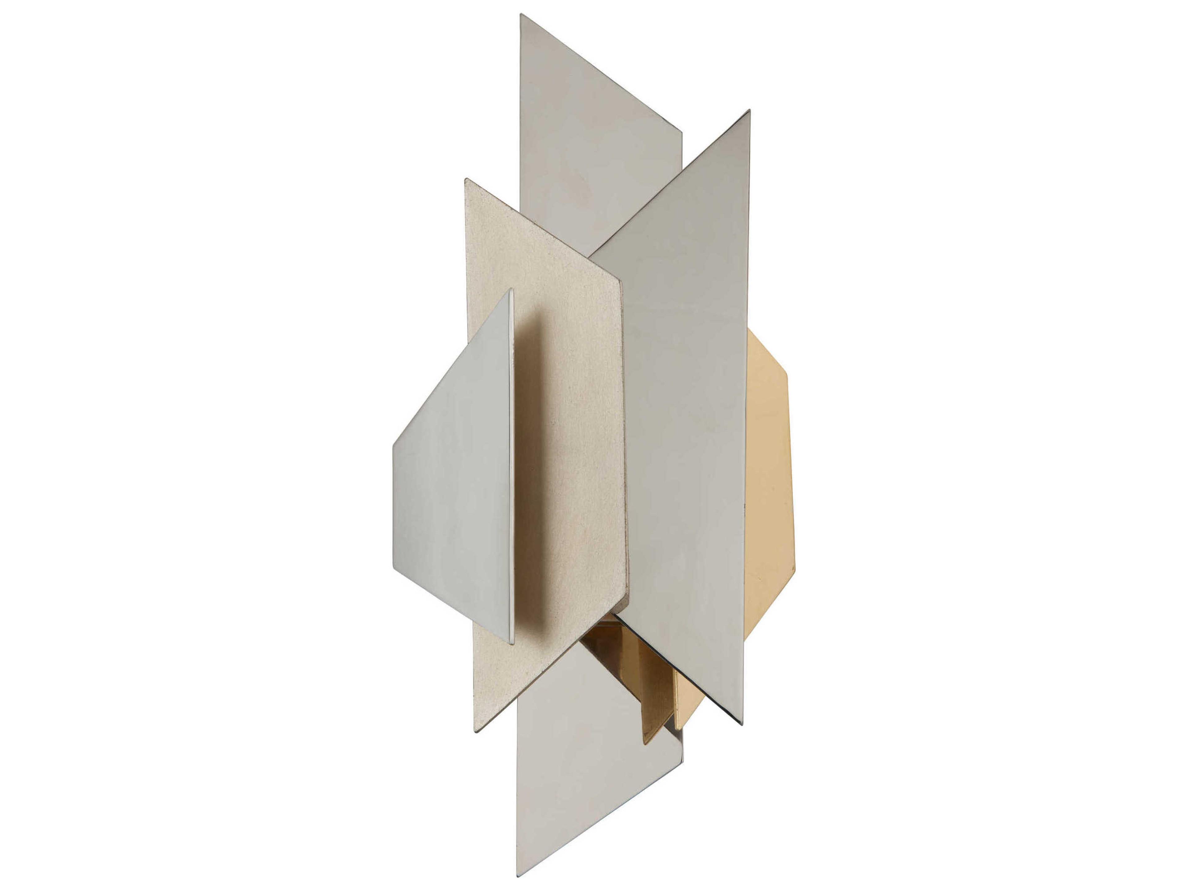 Modernist Gold Wall Sconce