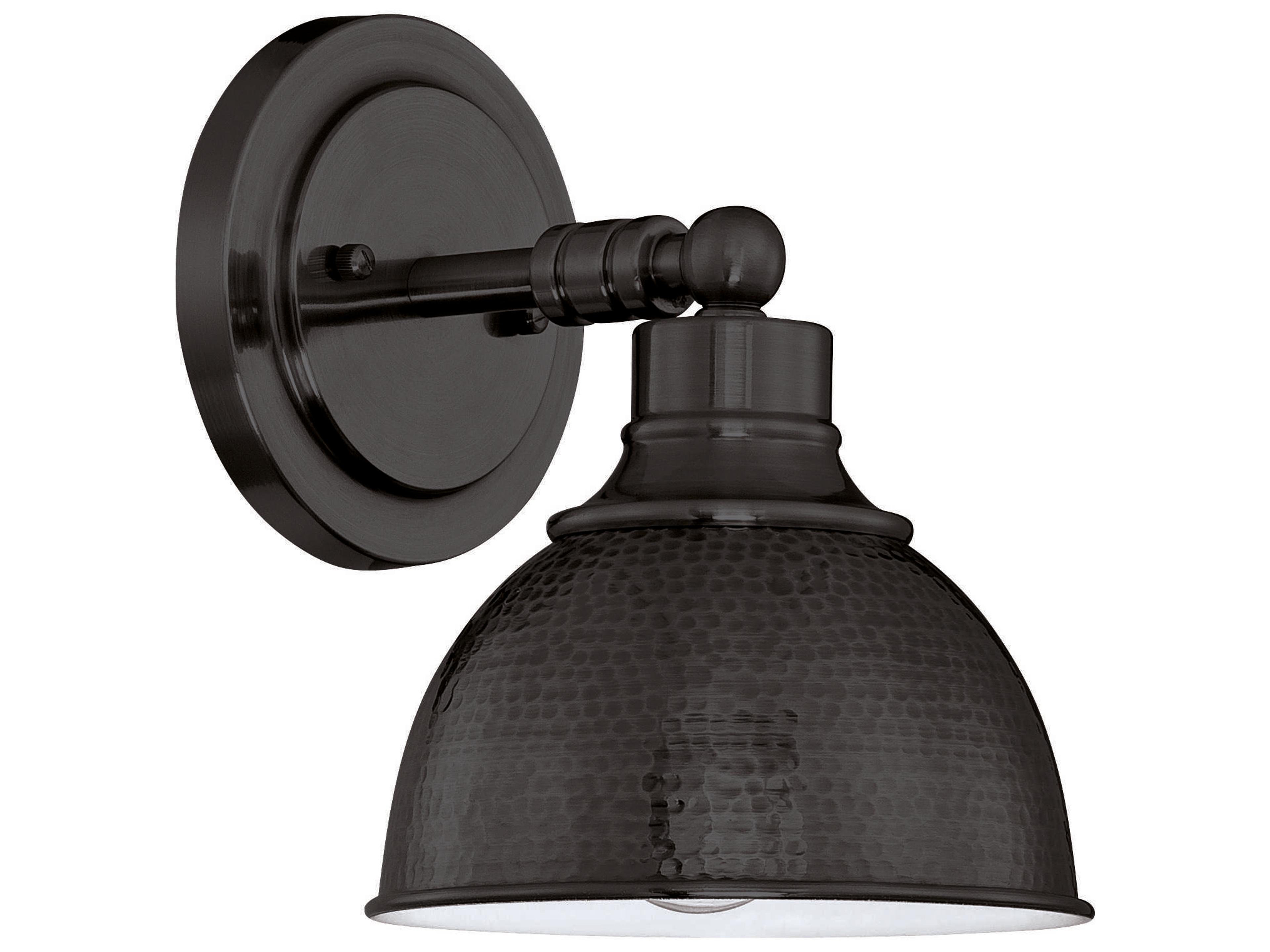 Timarron 1-Light Aged Bronze Wall Sconce