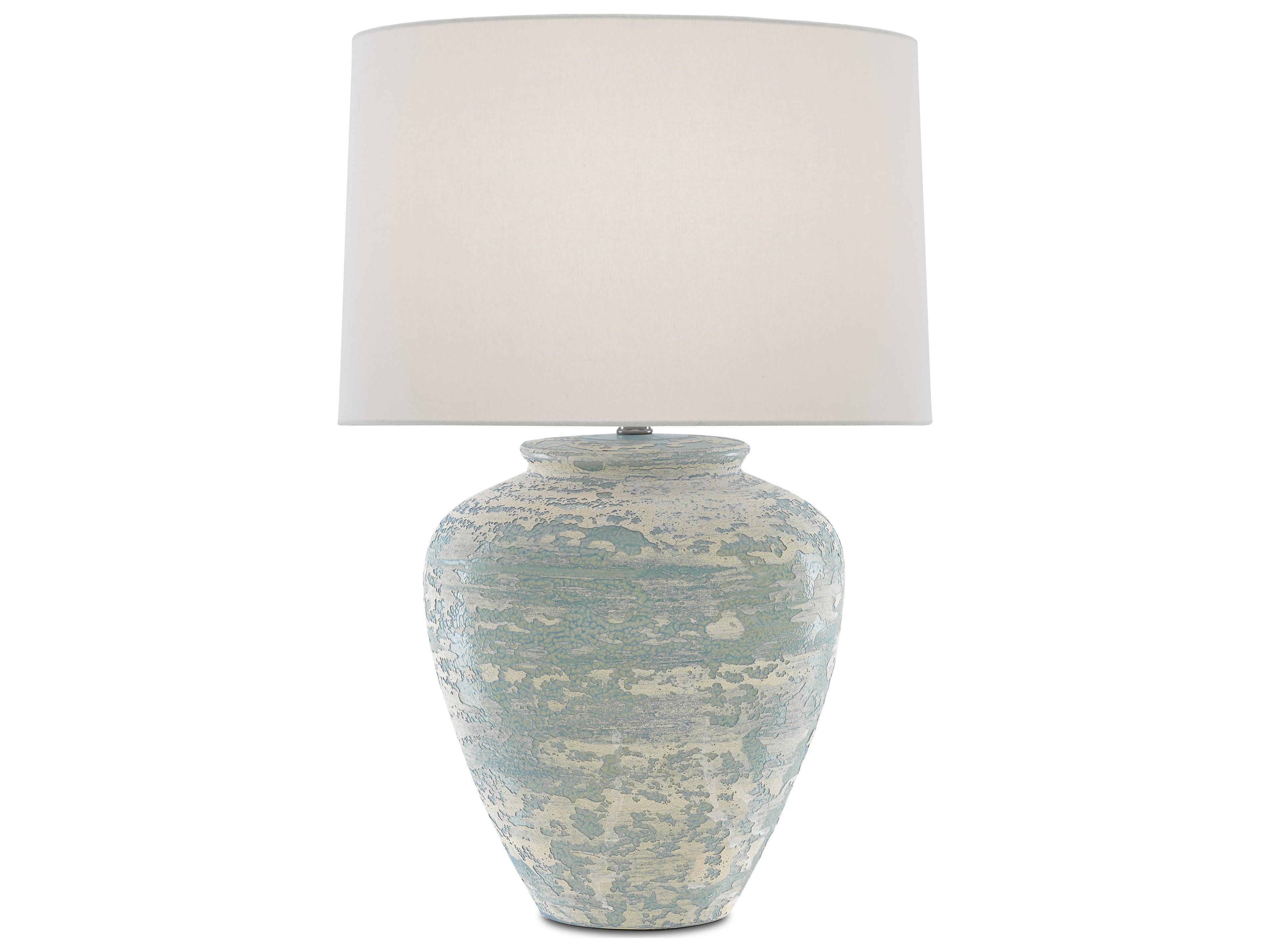 Luxecor Mimi Aqua Cream Green Buffet Lamp