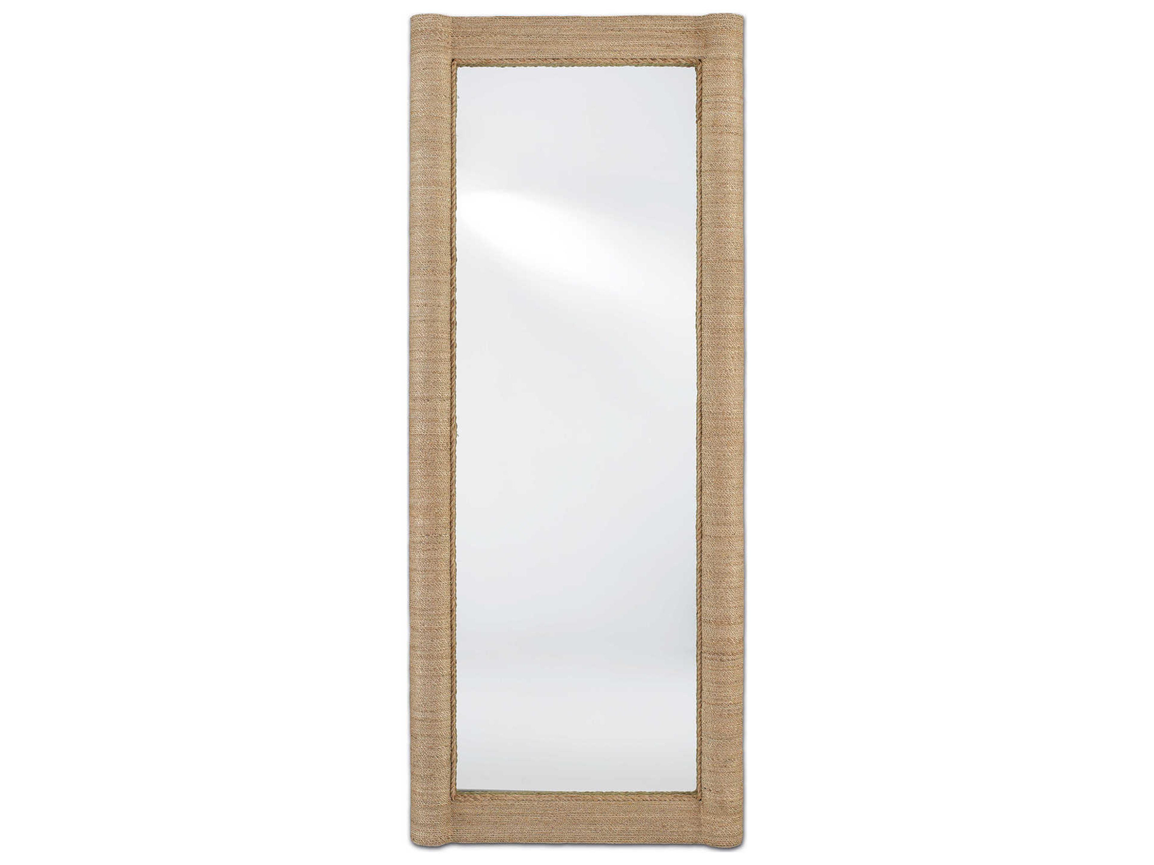 Vilmar Natural Rectangular Floor Mirror
